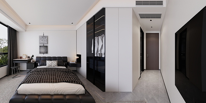 青树设计-佳和院子-5-301-高级灰-装修设计方案