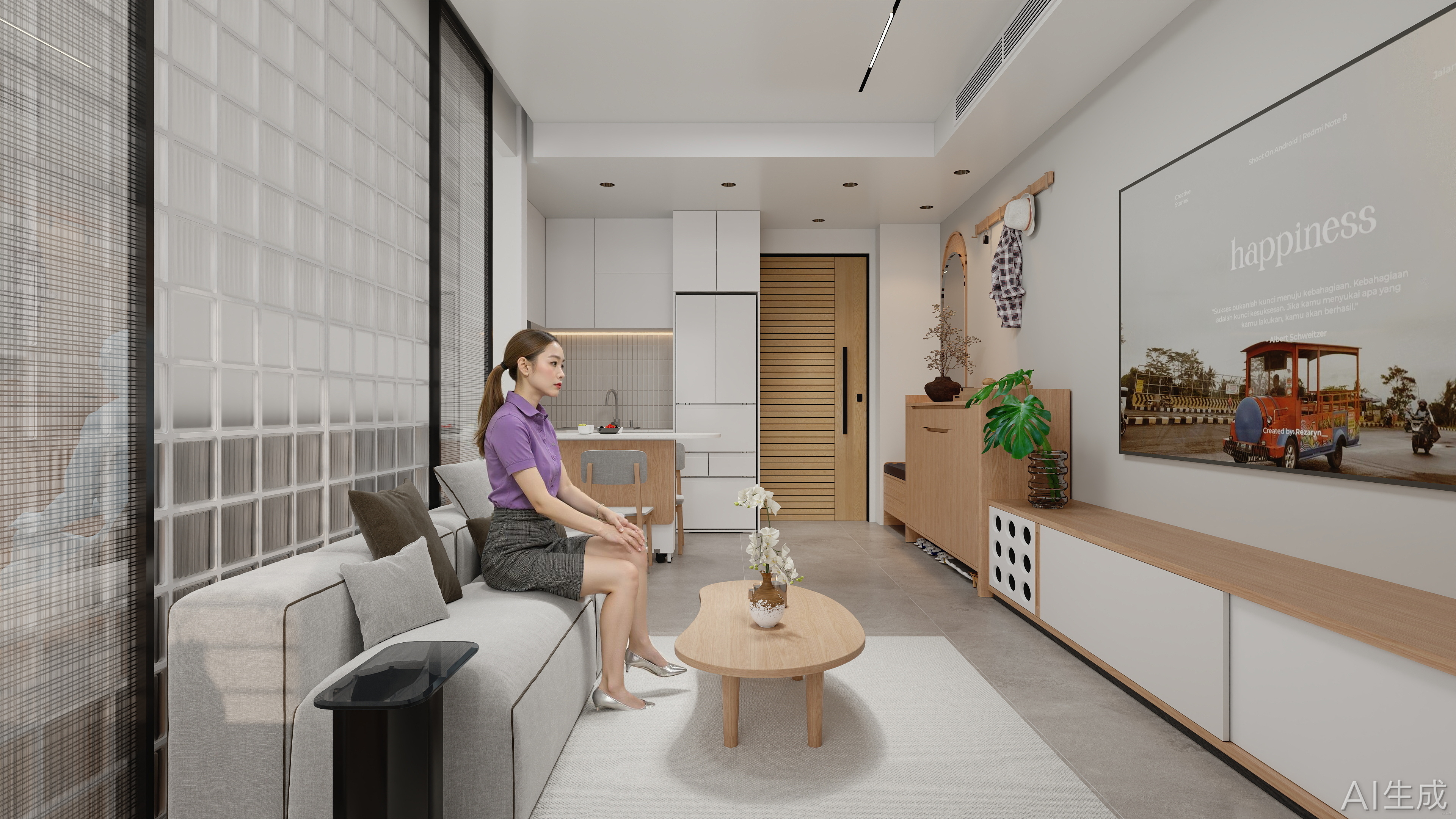 EVANSTUDIO-北欧风装修效果图