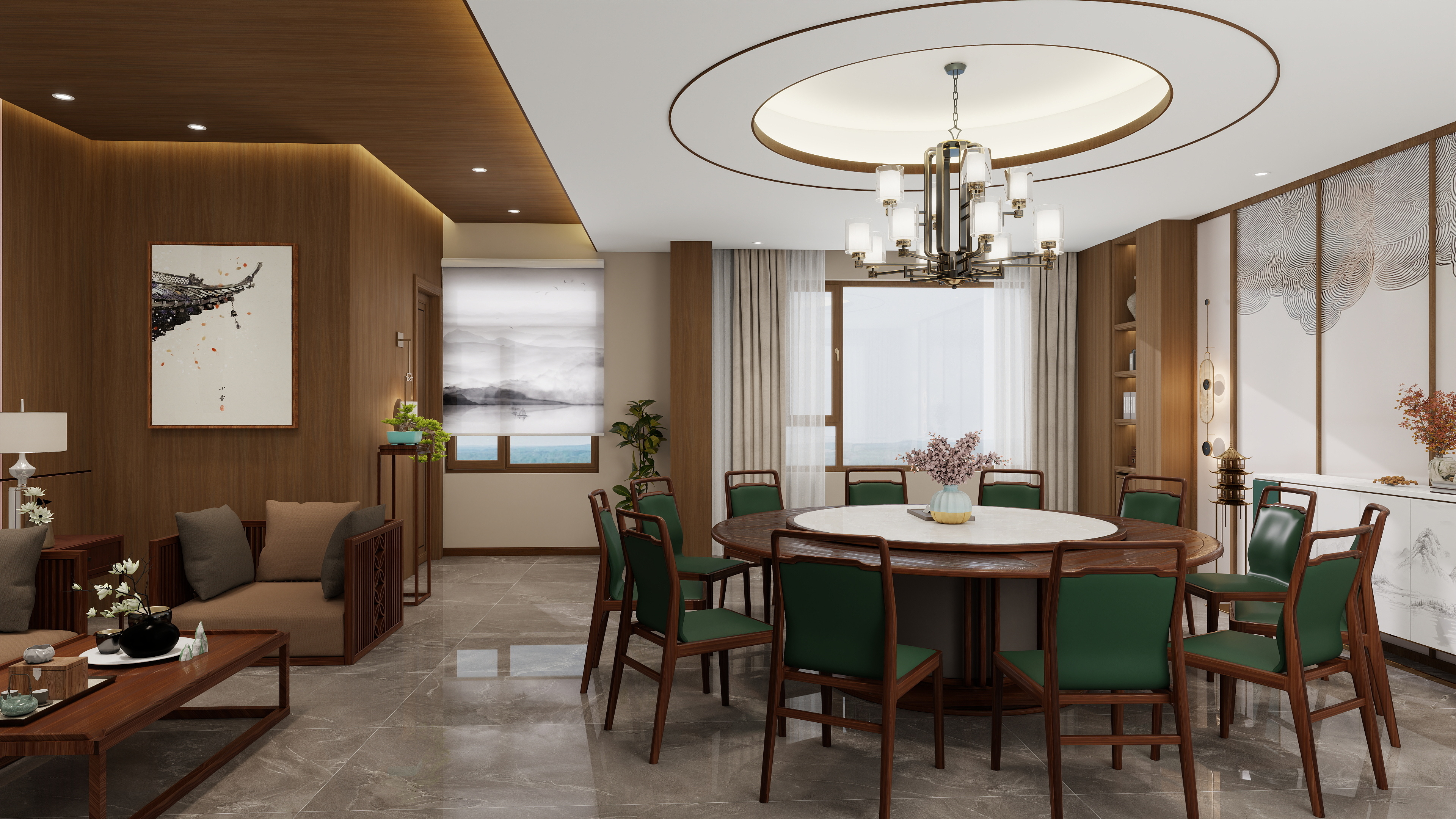 欣晟建筑装饰设计-赵总 包间1、2-装修设计方案