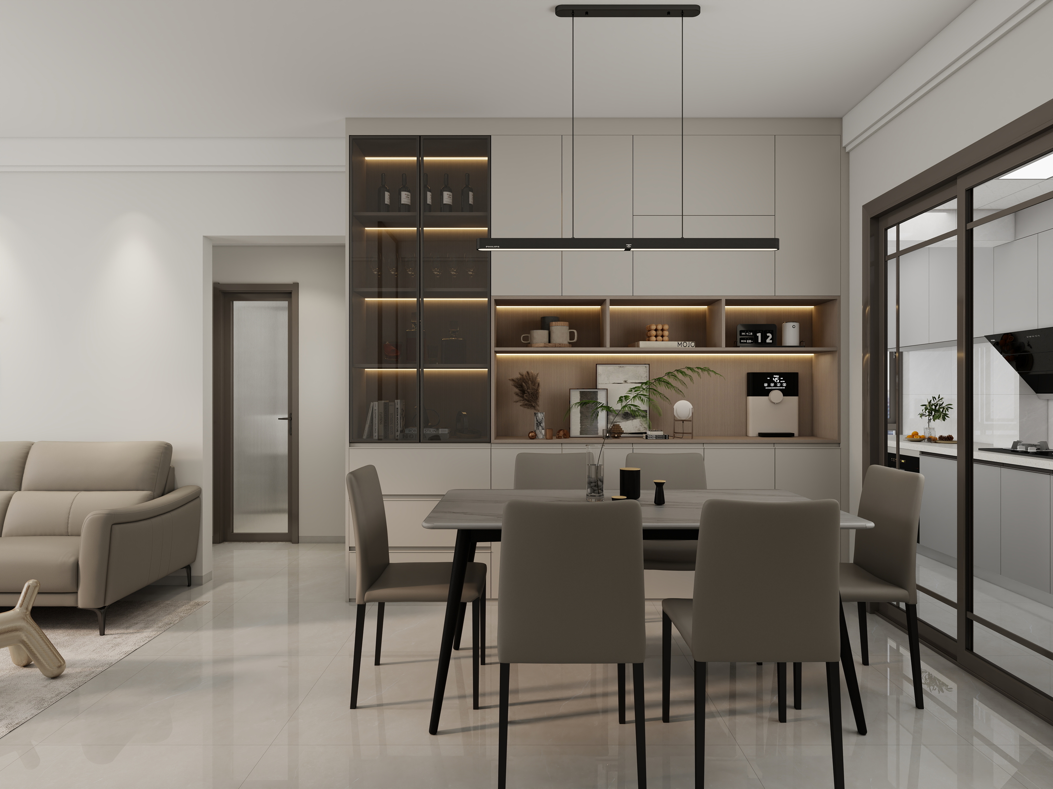 惠州装修找沫竹-惠州-锦河湾-浅溢装修效果图