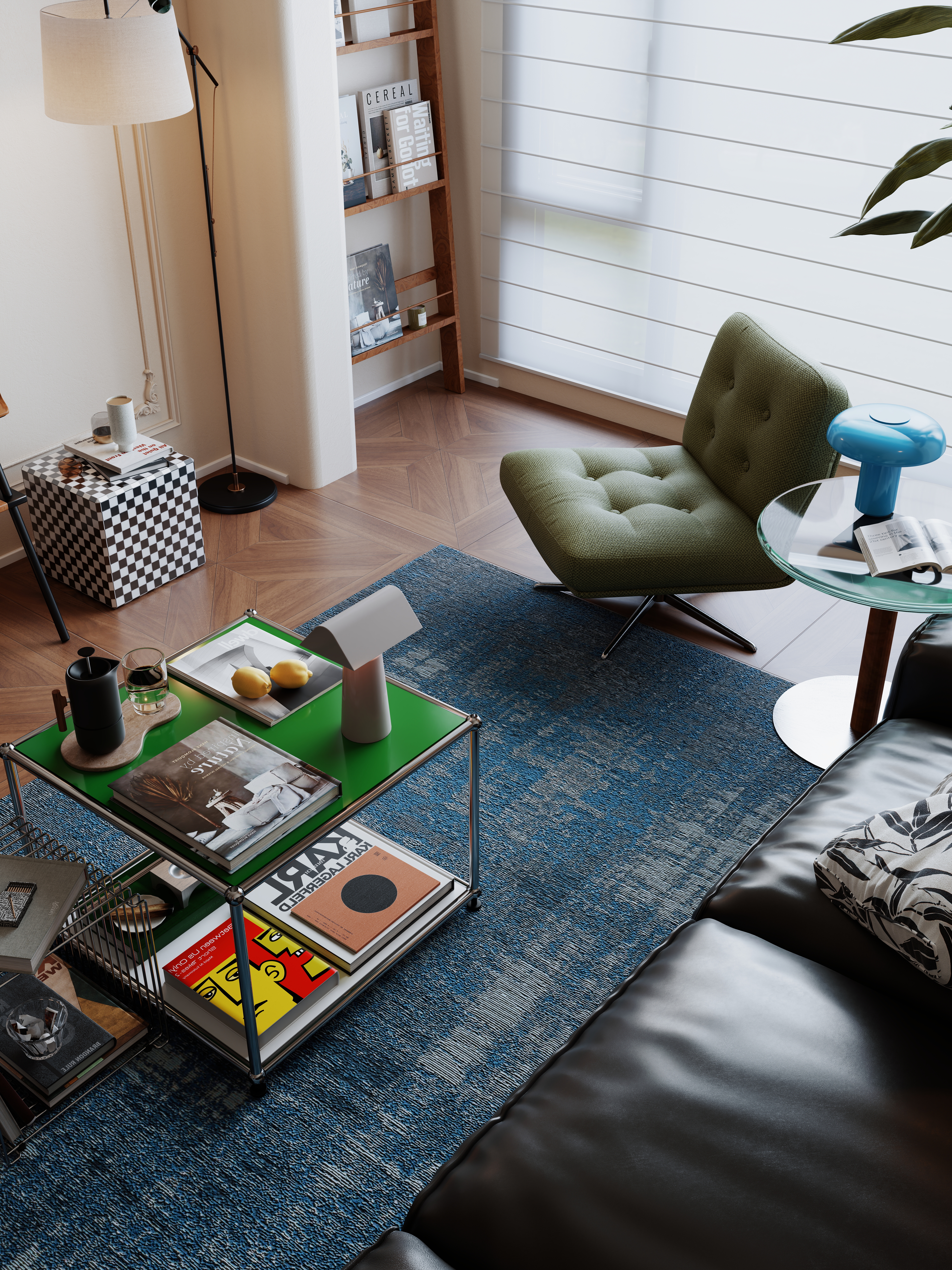 青瓦丨DESIGN-中古包豪斯-装修设计方案