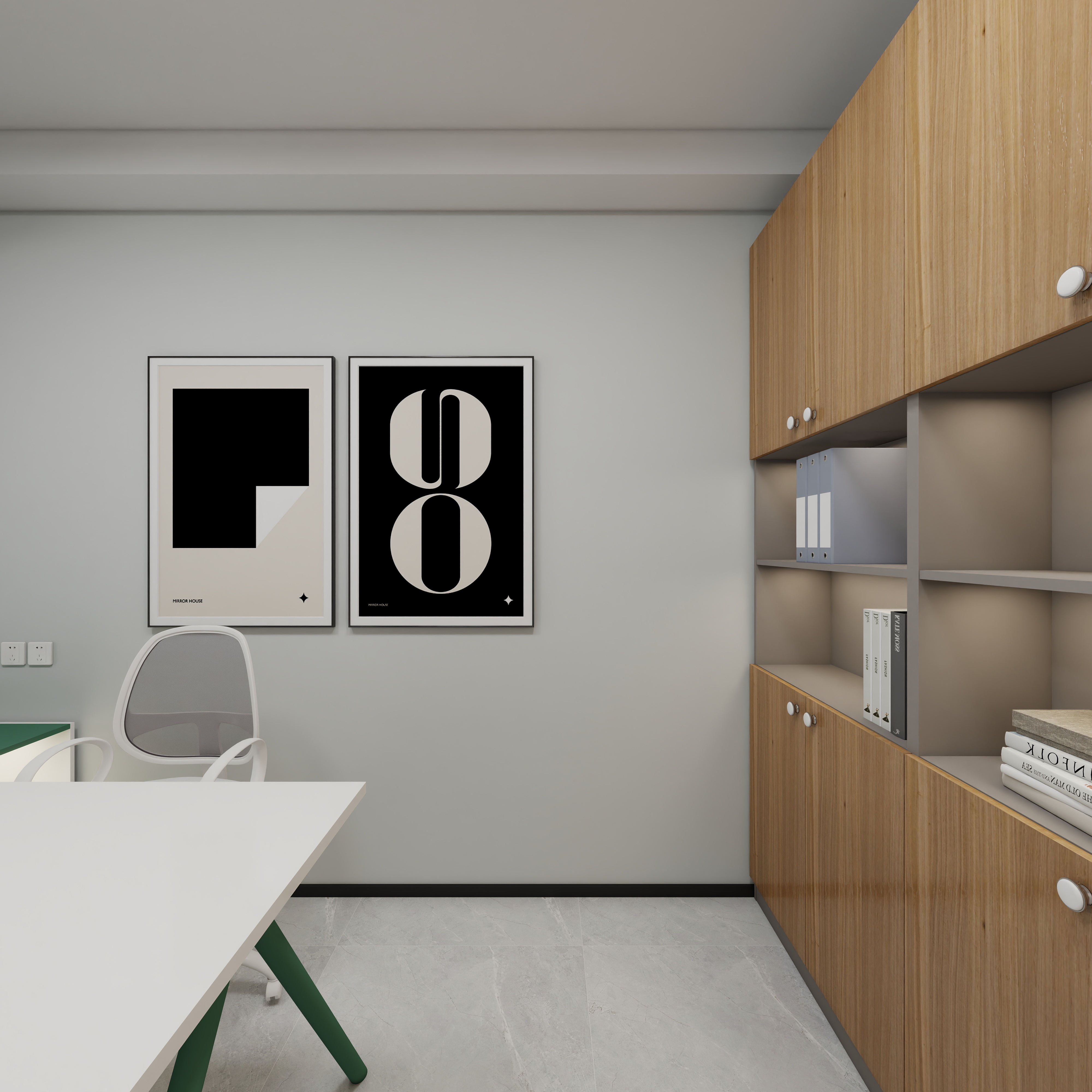 陈晓琛-Pat.Chen‘s Office地下第一层洽谈室装修效果图第3张