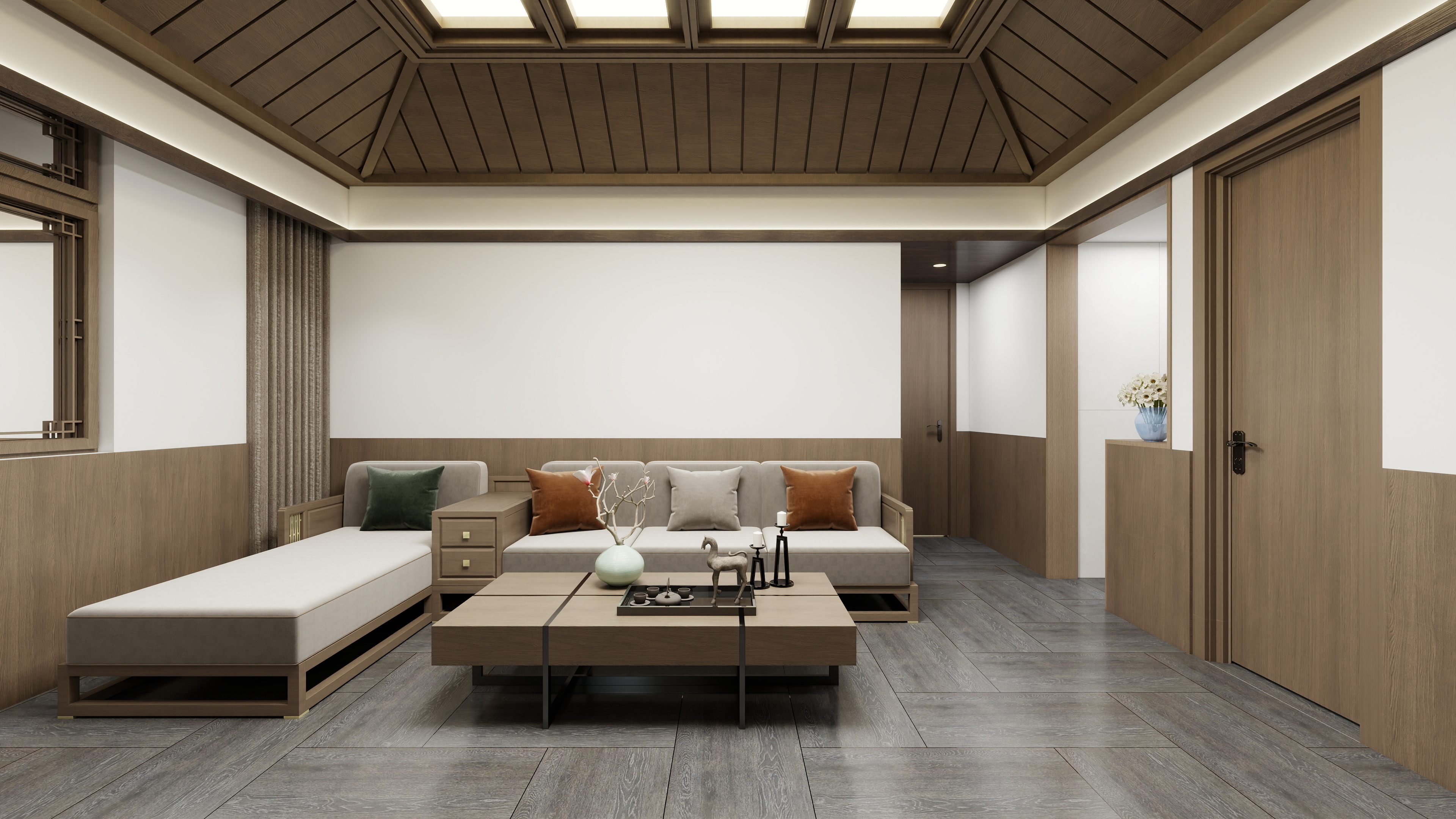 神马云在线-私家四合院装修效果图