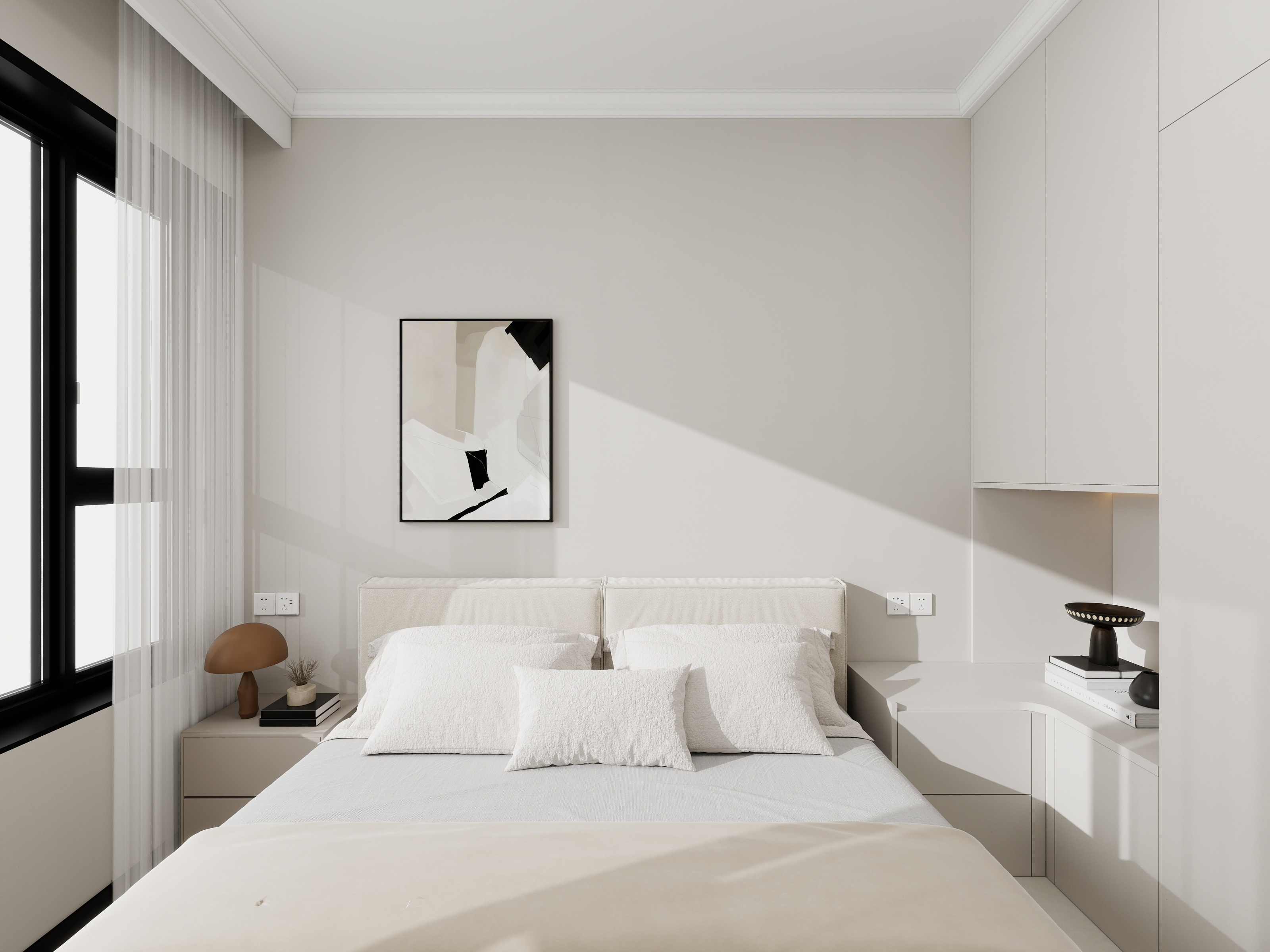 艺雅丽-120平现代轻奢 装修效果图