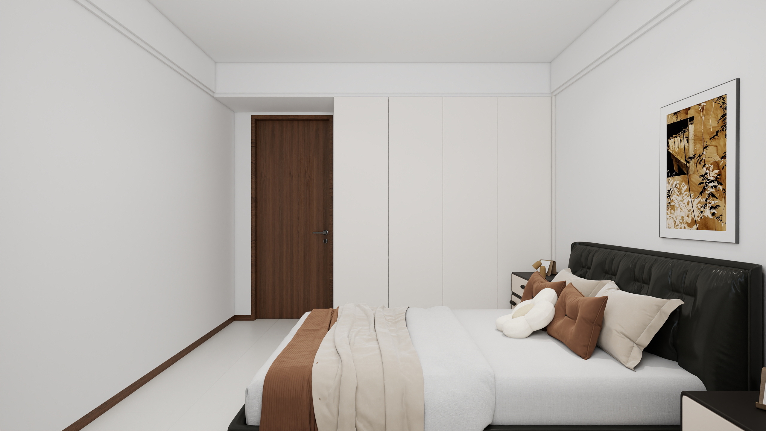 李青越-114方中古风三居室装修效果图