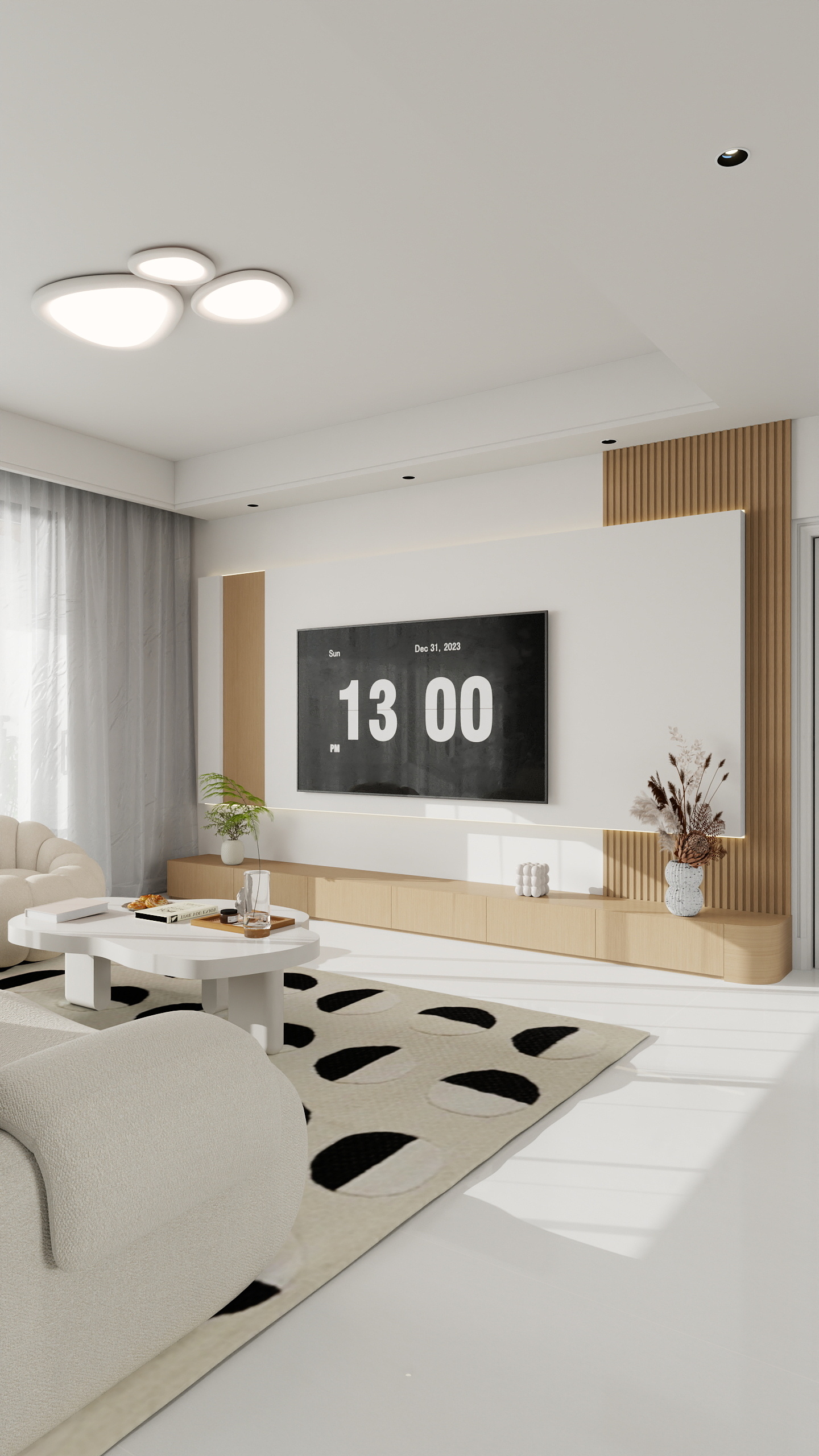 JunyTuTu-广安天空的院子 131平原木奶油-装修设计方案