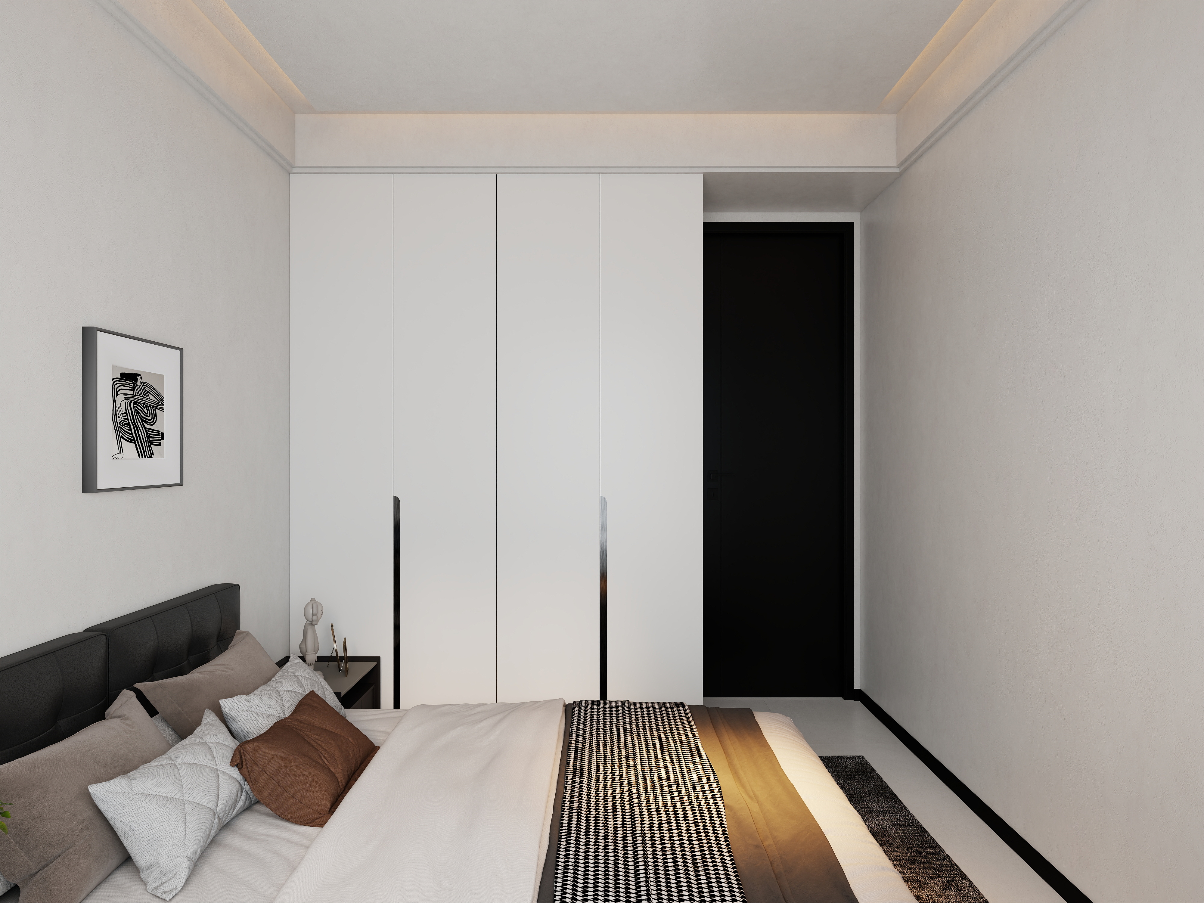 艺雅丽-141平现代简约  装修效果图