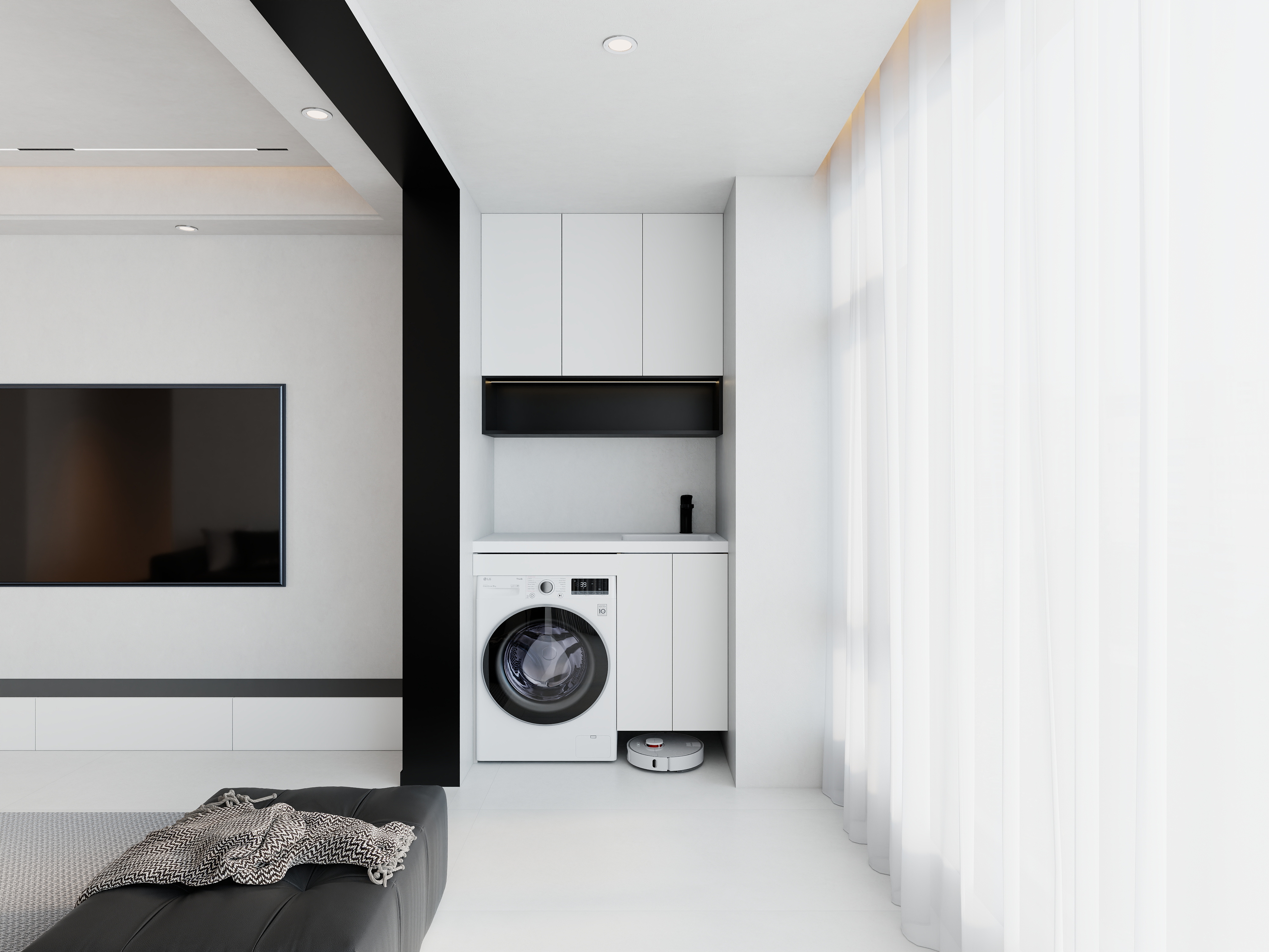 艺雅丽-141平现代简约  装修效果图