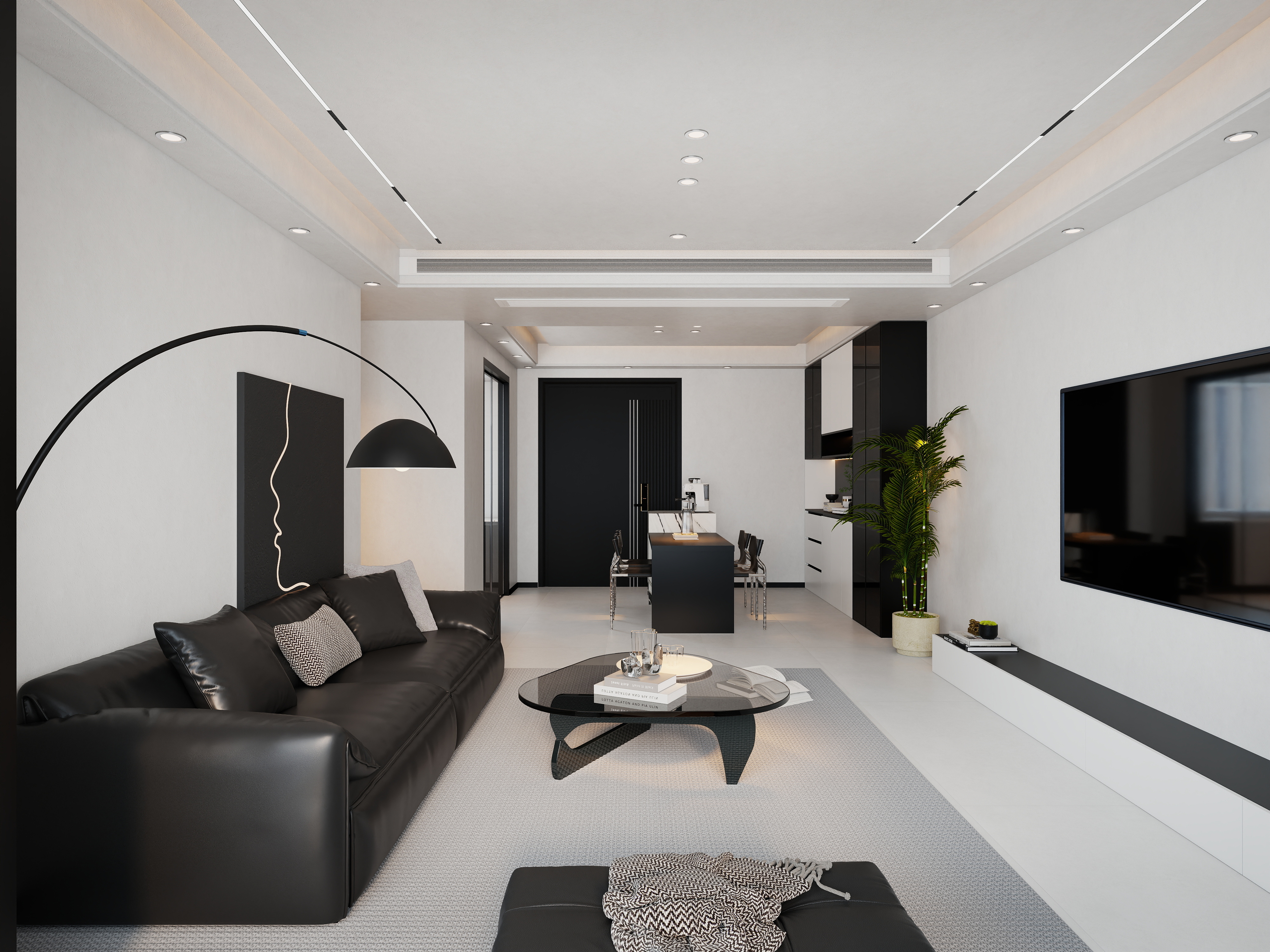 艺雅丽-141平现代简约  装修效果图