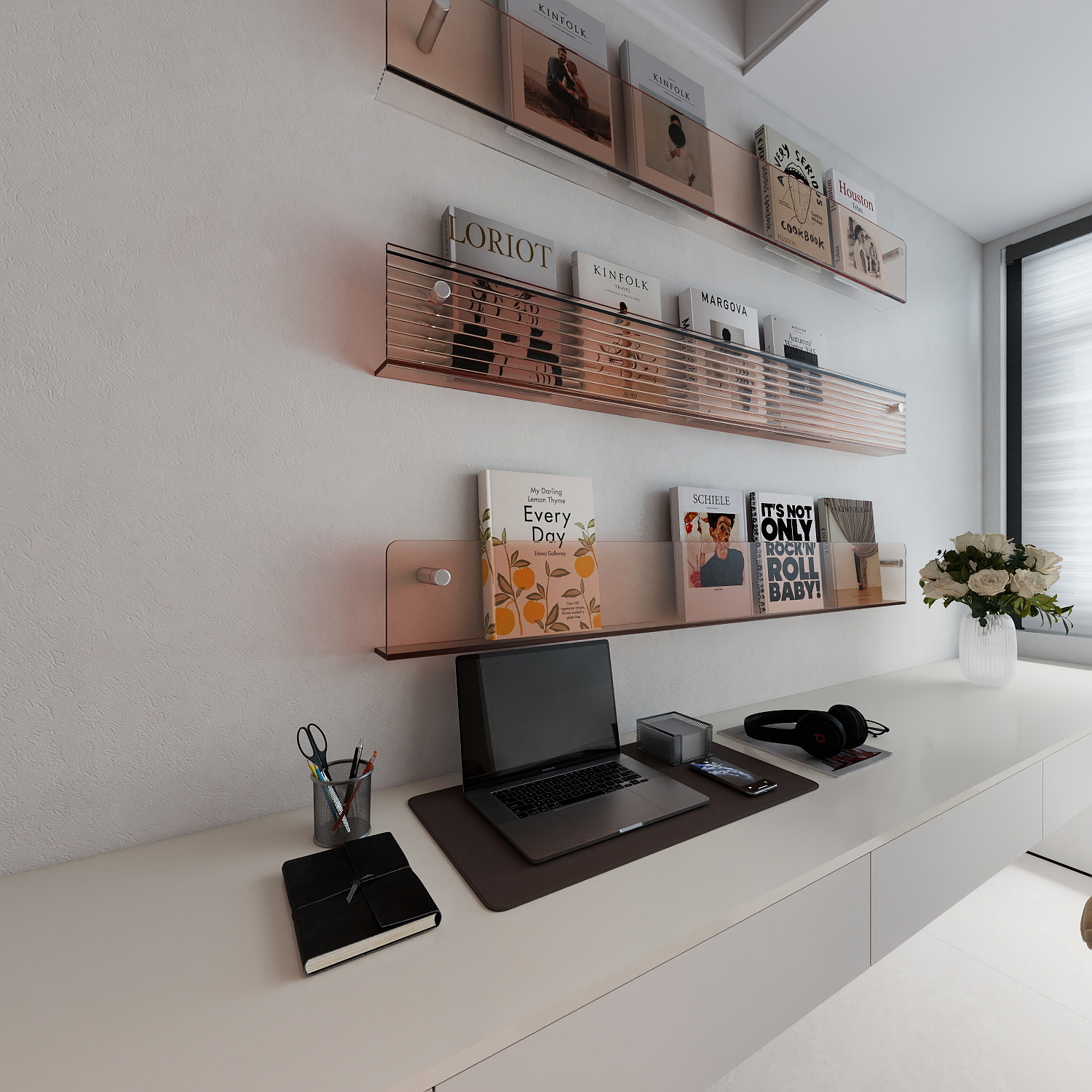 艺雅丽-117平现代简约 一层卧室装修效果图第3张