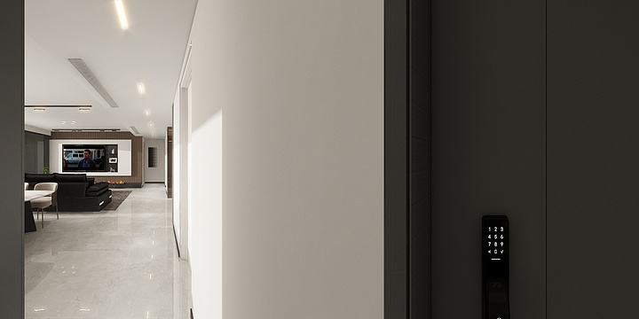 故梦666-1融创9-1004 黑白灰、-装修设计方案