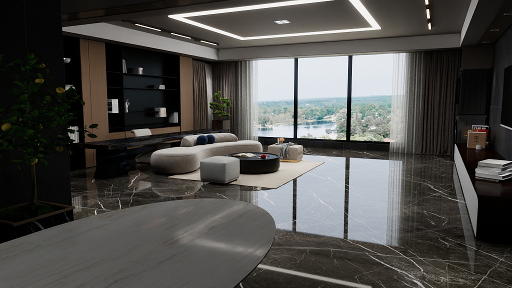 牙博士-我的现代风格 176m²-装修设计方案