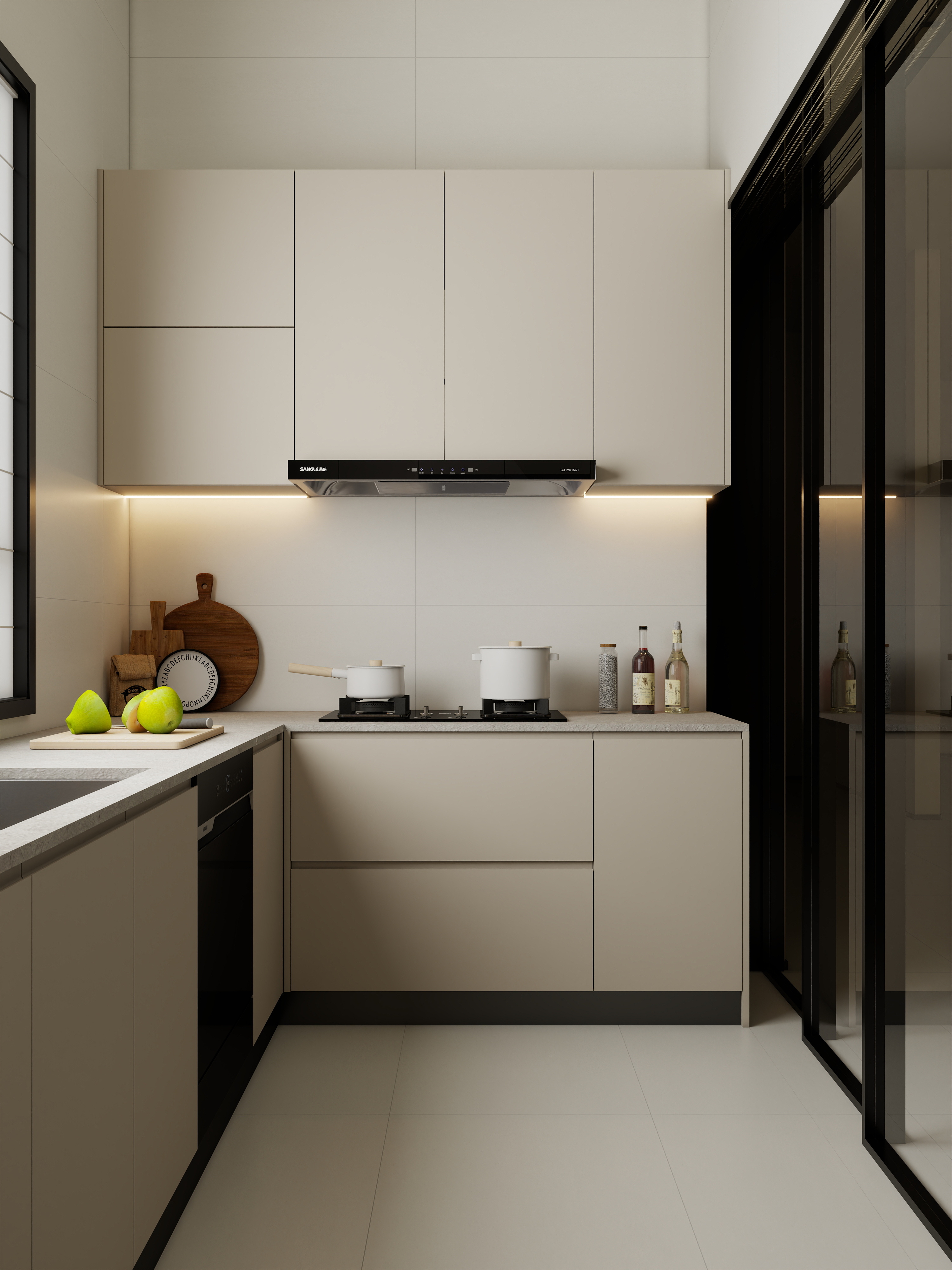 孙有权-『2025-10』7平丨现代厨房装修效果图