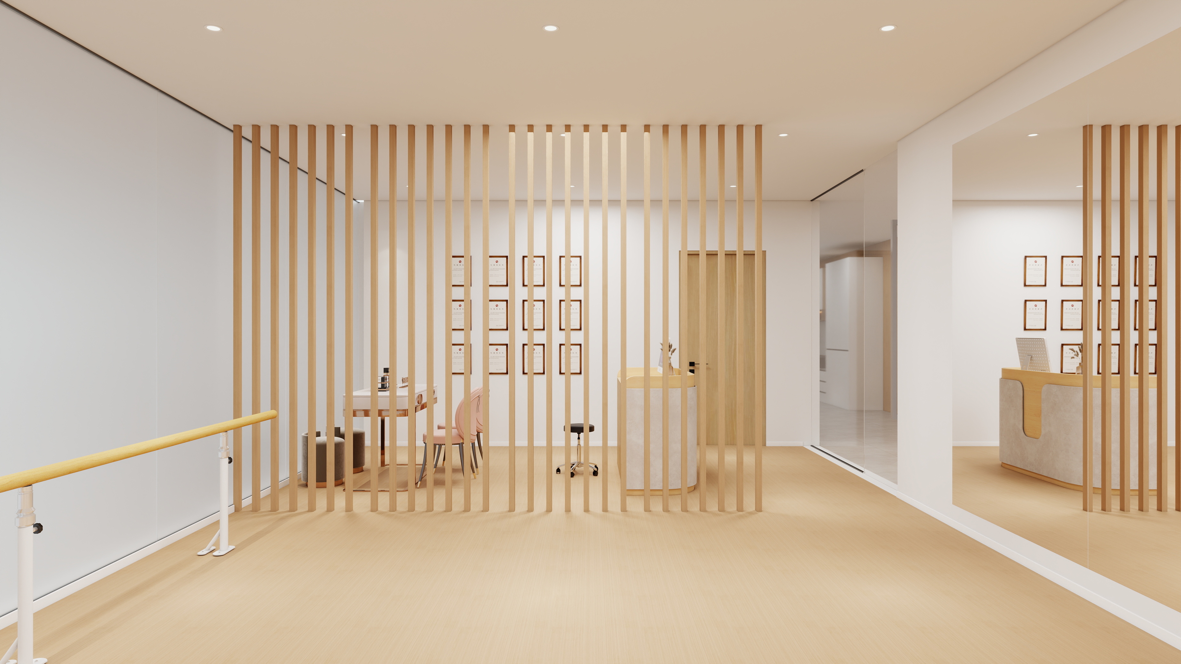 500一套_韩昊霖-舞蹈房装修效果图