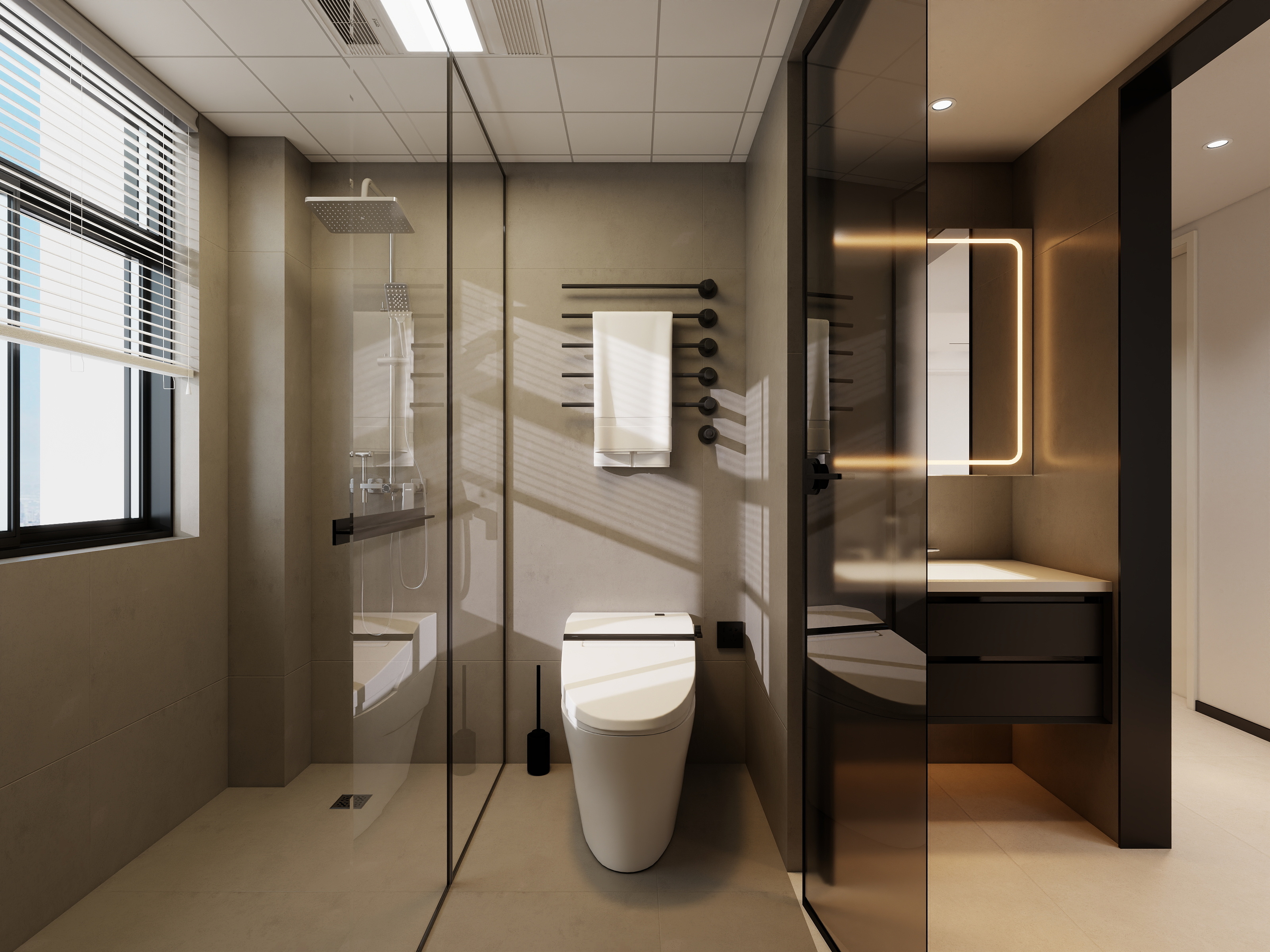 设计师Baymax-120㎡3室装修效果图