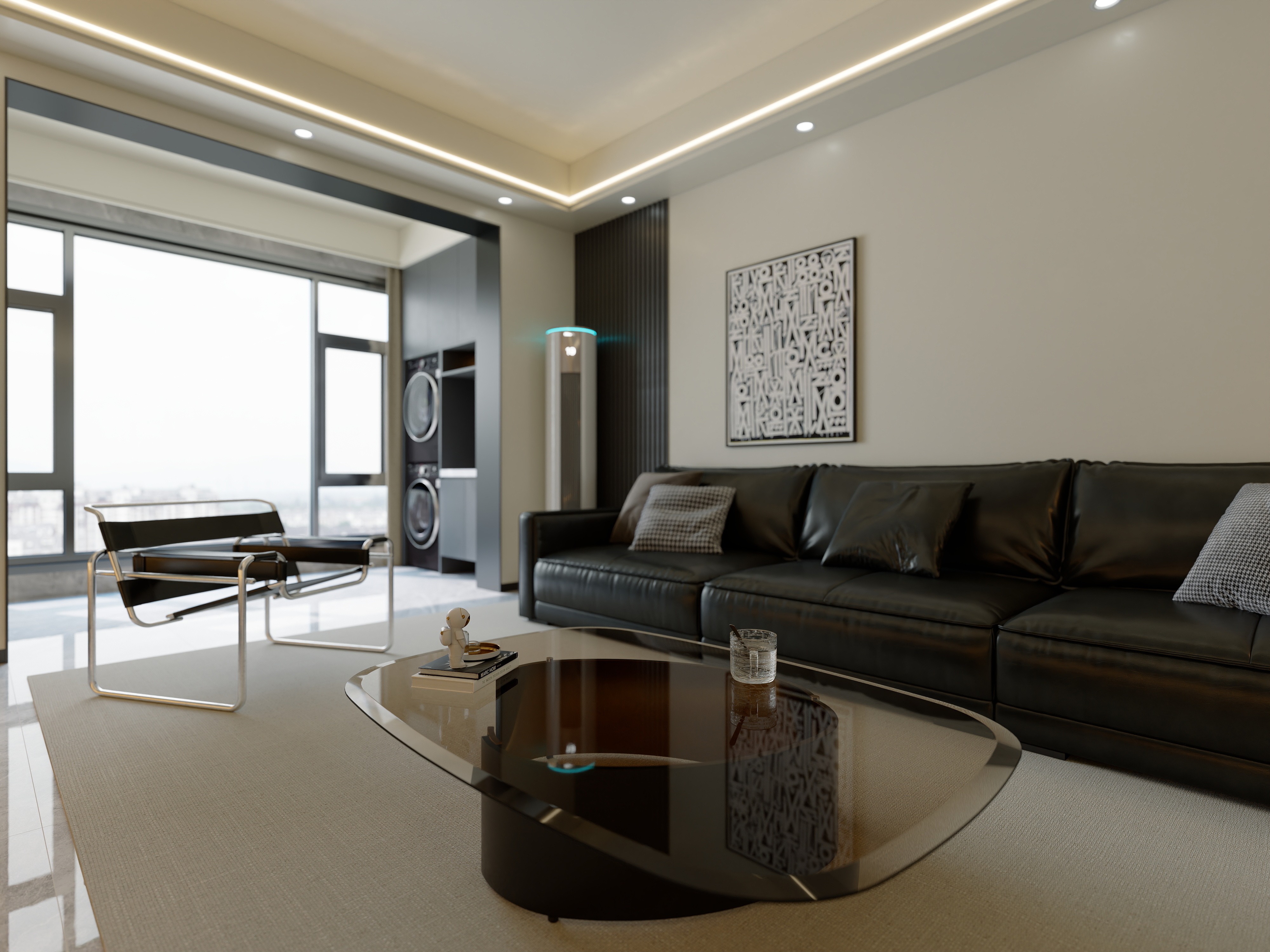 画图好累*-132㎡3室装修效果图