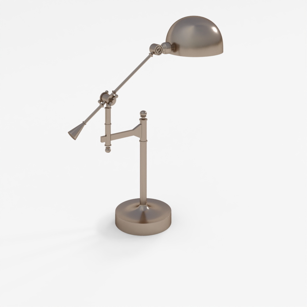 法式台灯-抖音+代画王梓睿3D模型