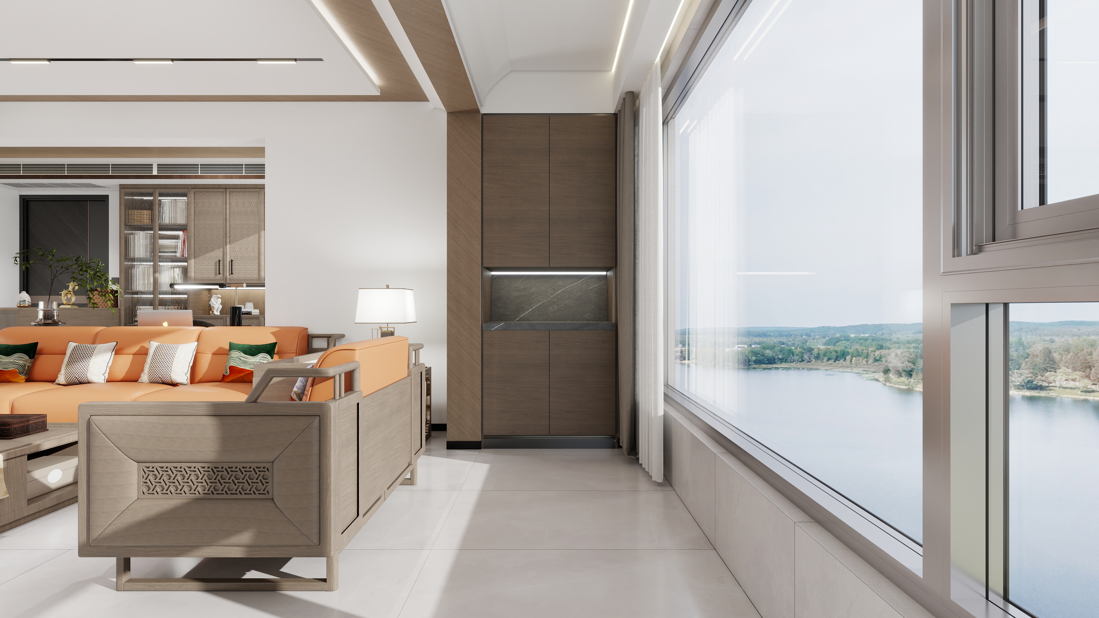 神马云在线-瑞丰世家146㎡5室装修效果图