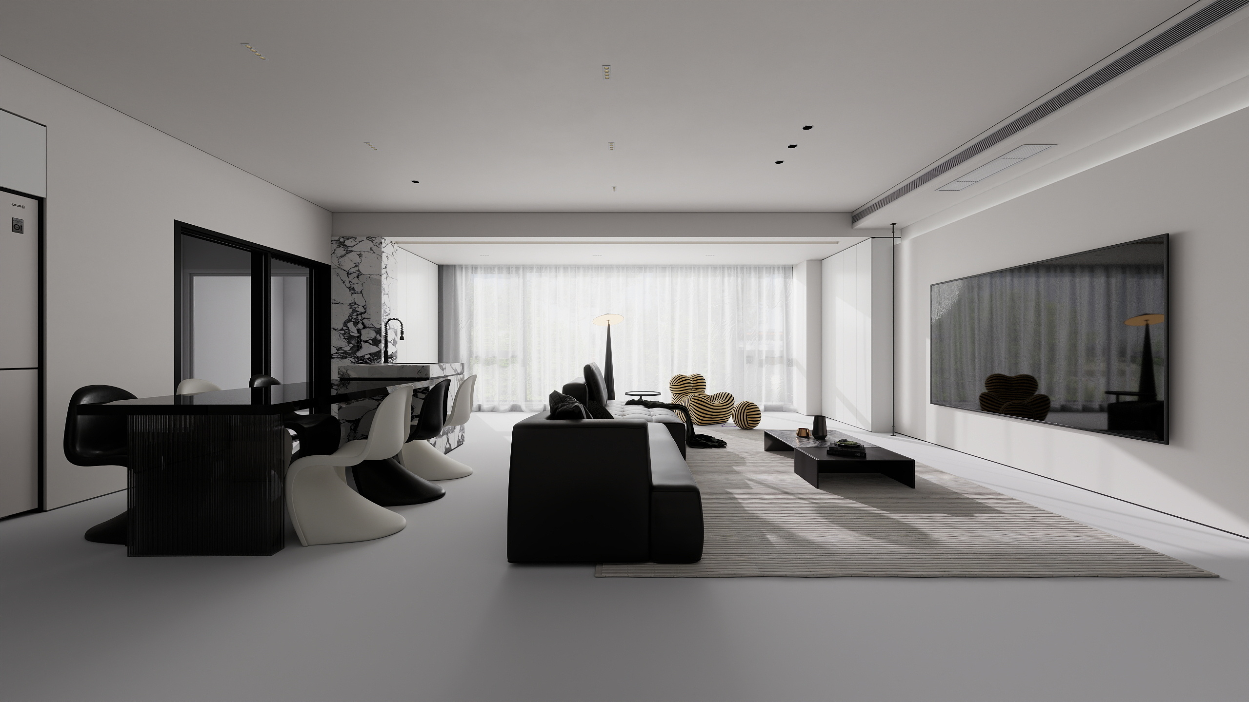 JunyTuTu-仁安豪庭 -极简-装修设计方案