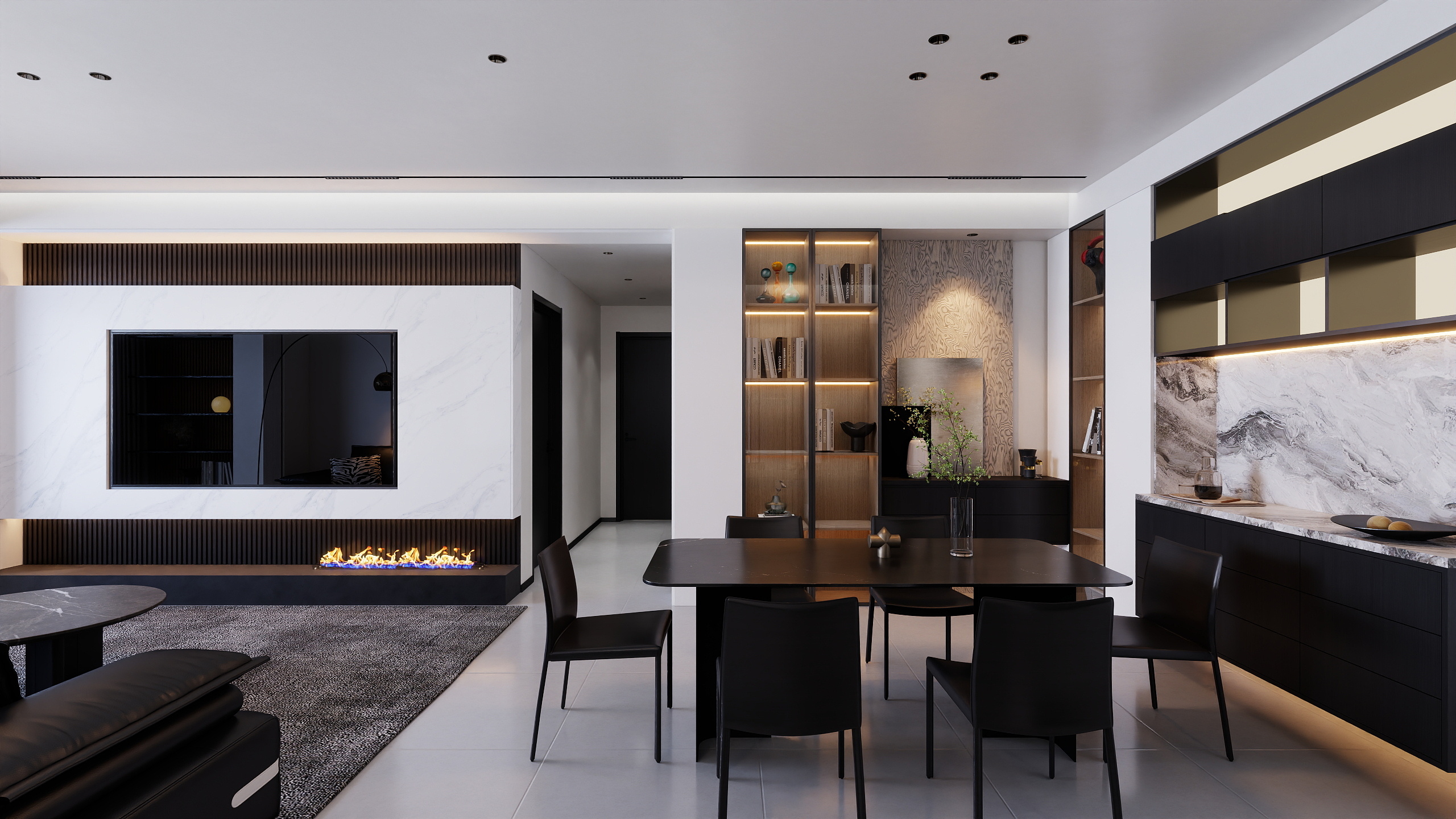 熹安筑境-现代轻奢-装修设计方案