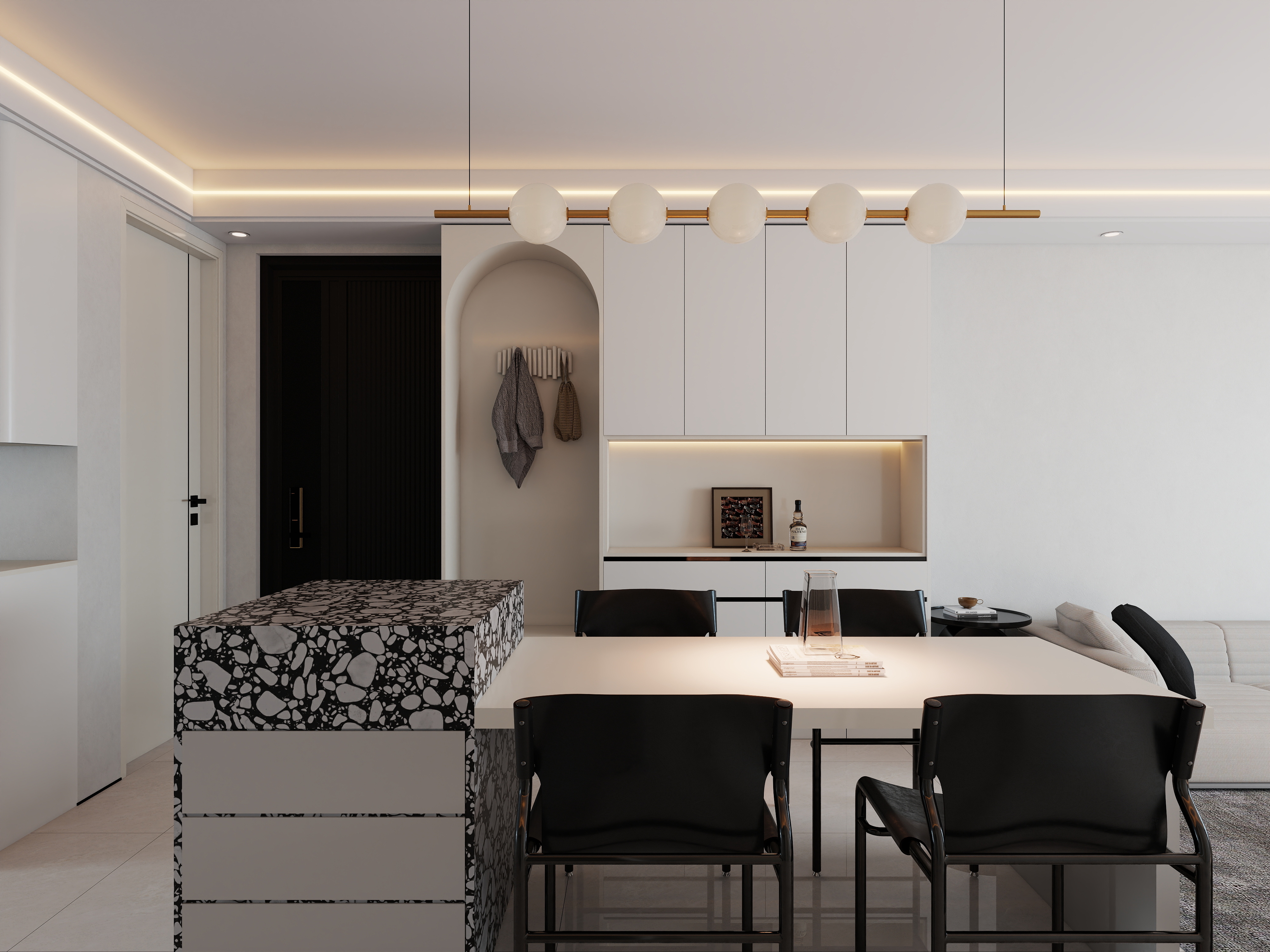 艺雅丽-117平现代简约 -装修设计方案