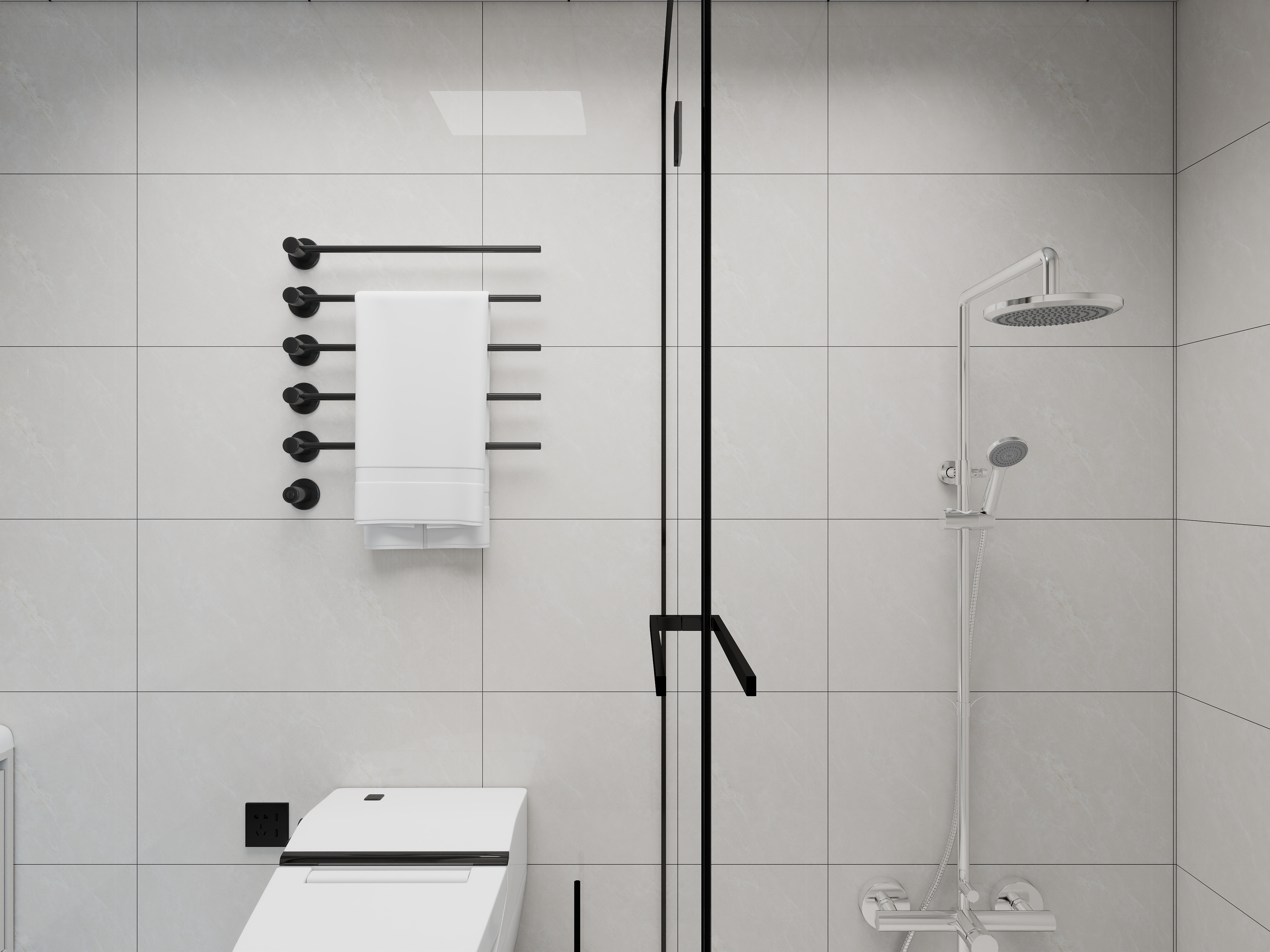 艺雅丽-117平现代简约 装修效果图