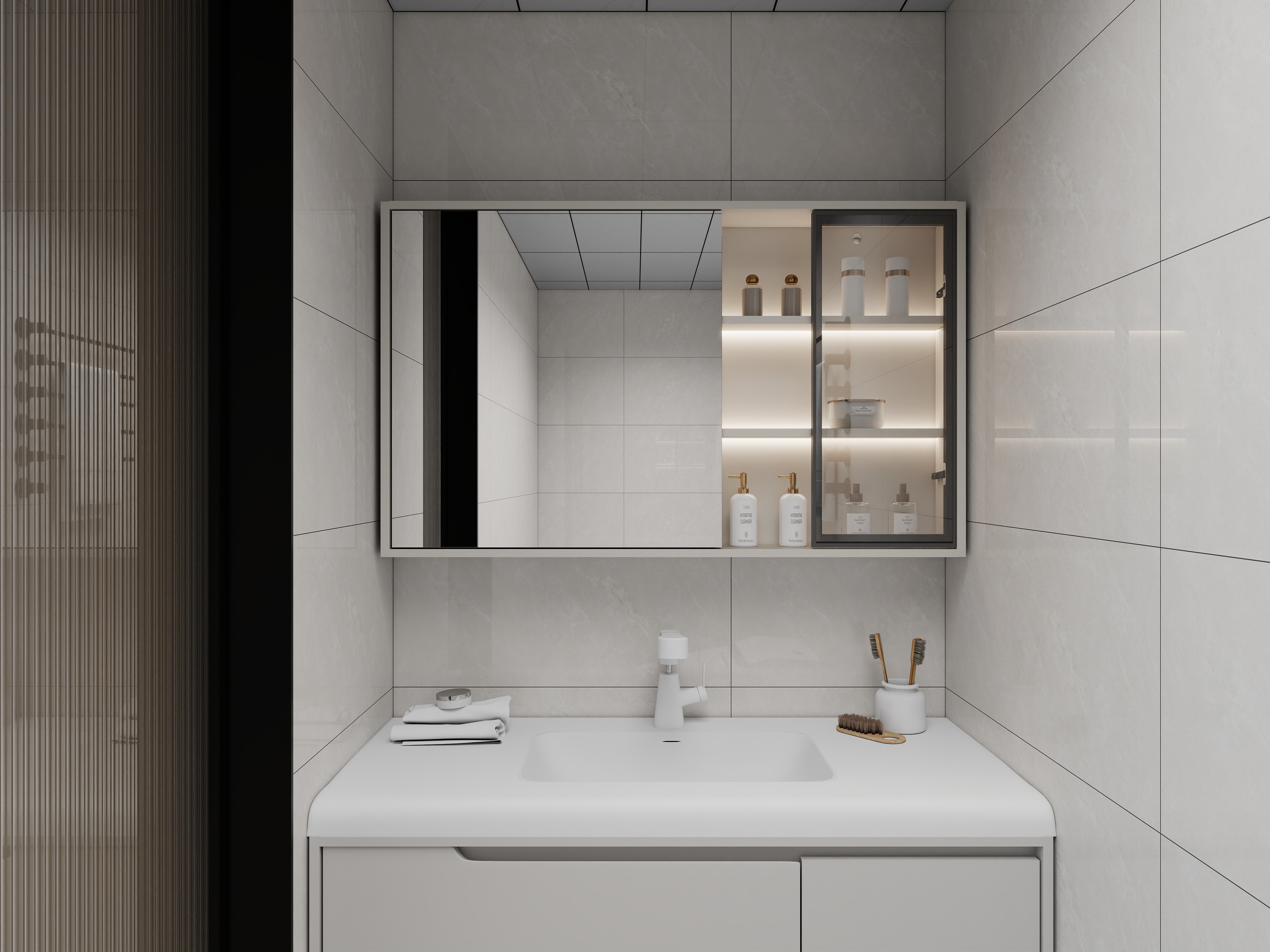 艺雅丽-117平现代简约装修效果图