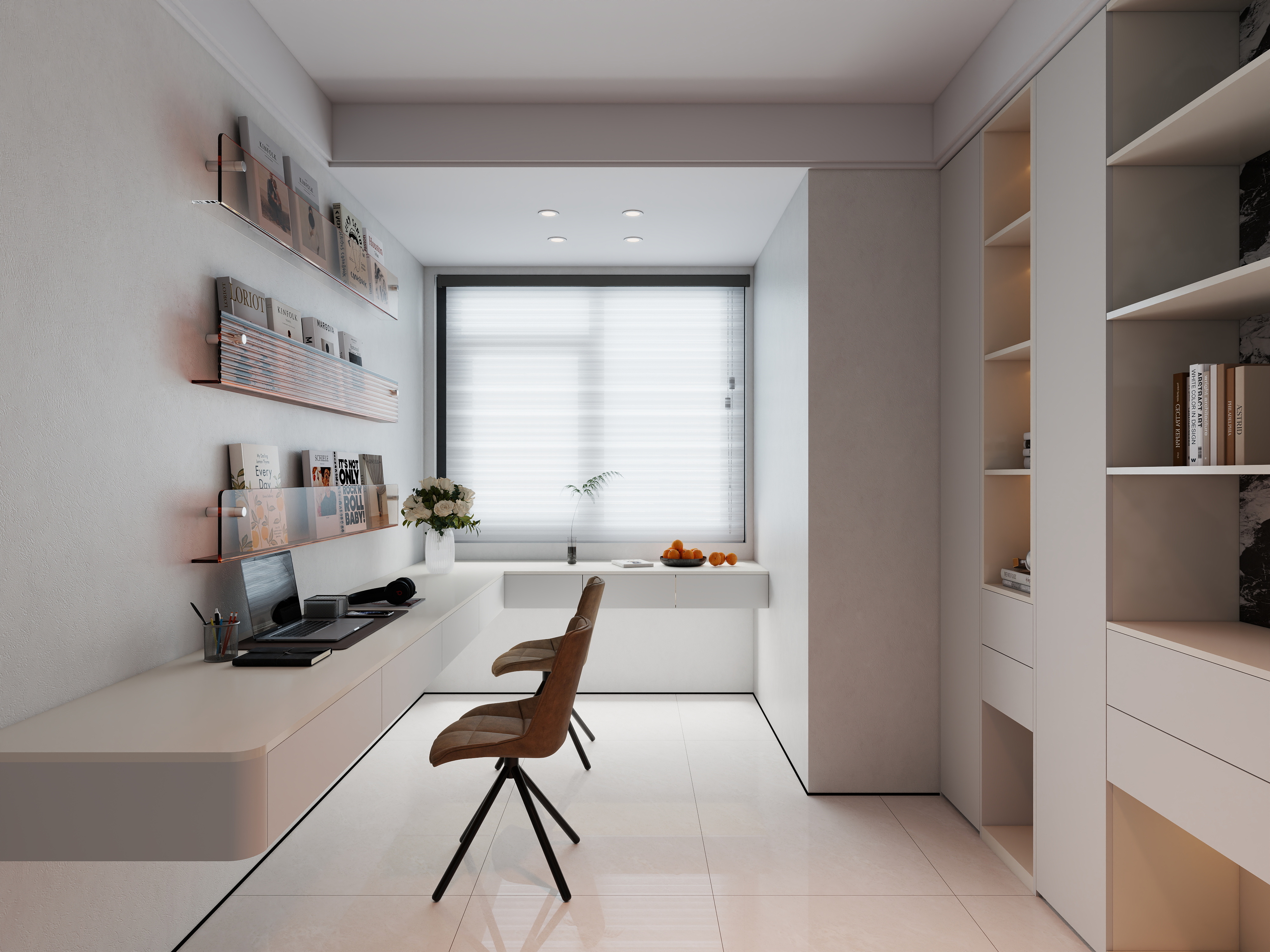 艺雅丽-117平现代简约 一层卧室装修效果图第2张