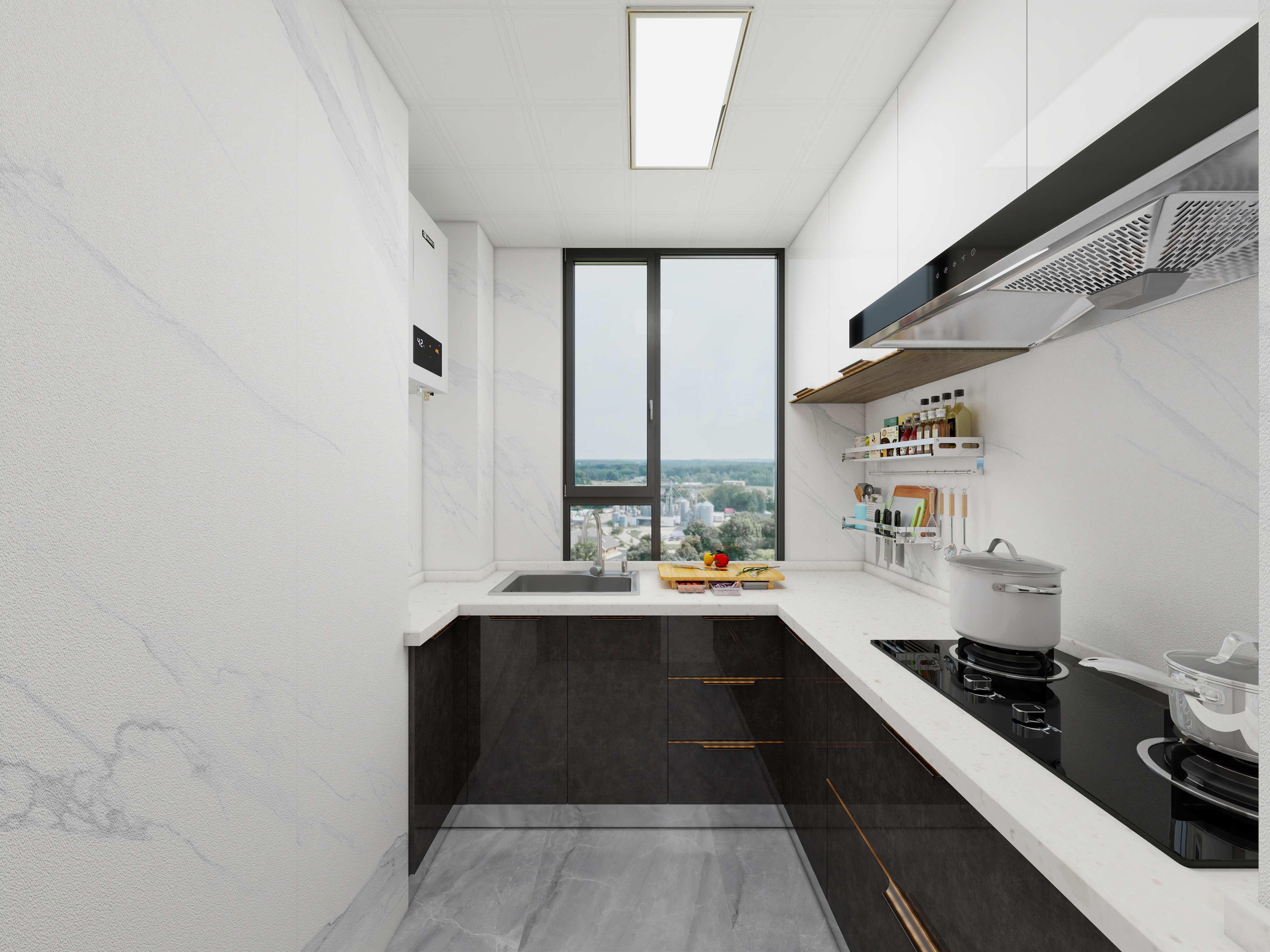 一欣设计-午山国际119㎡3室装修效果图