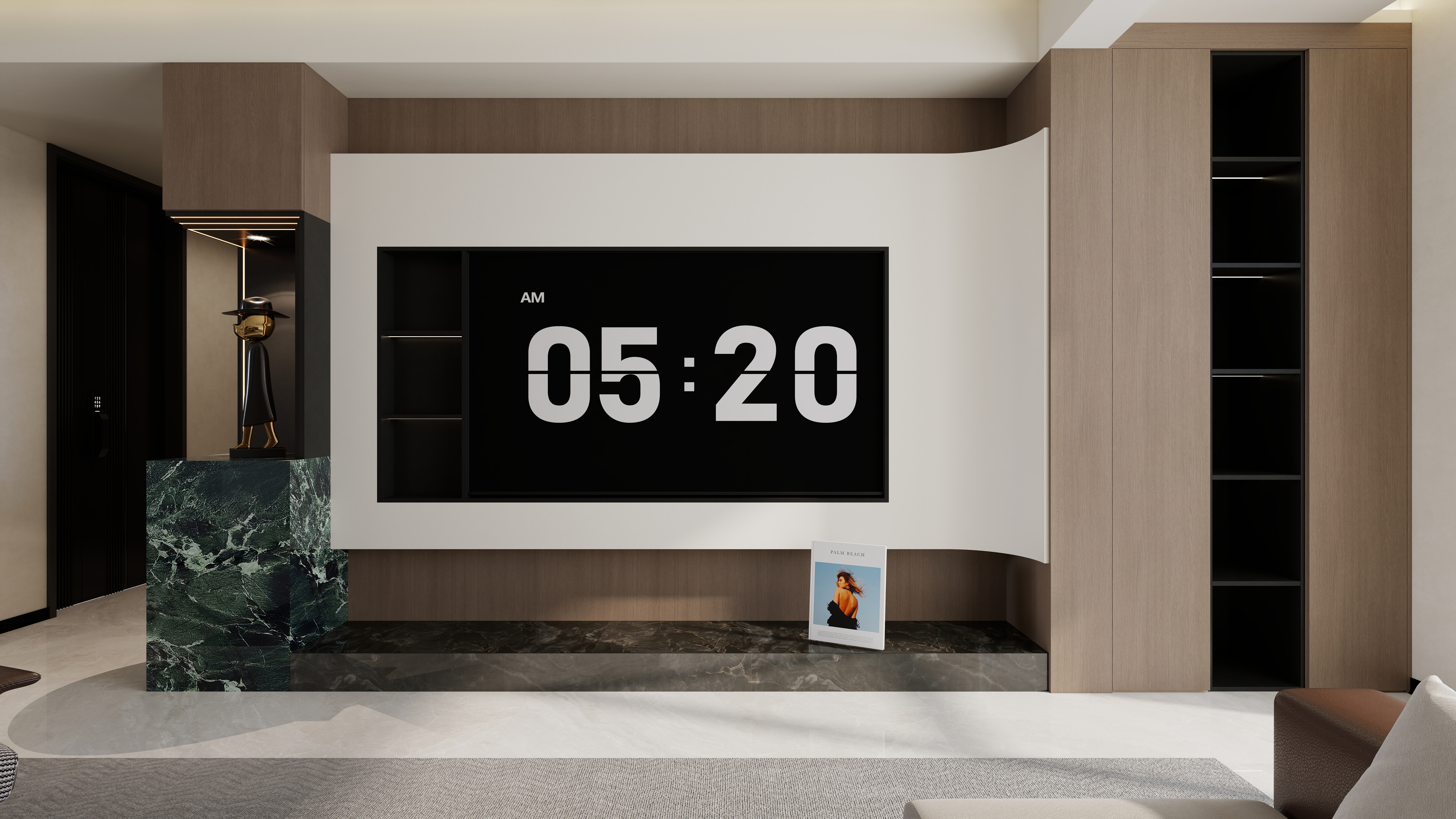 欧盛设计工作室-意式轻奢-装修设计方案