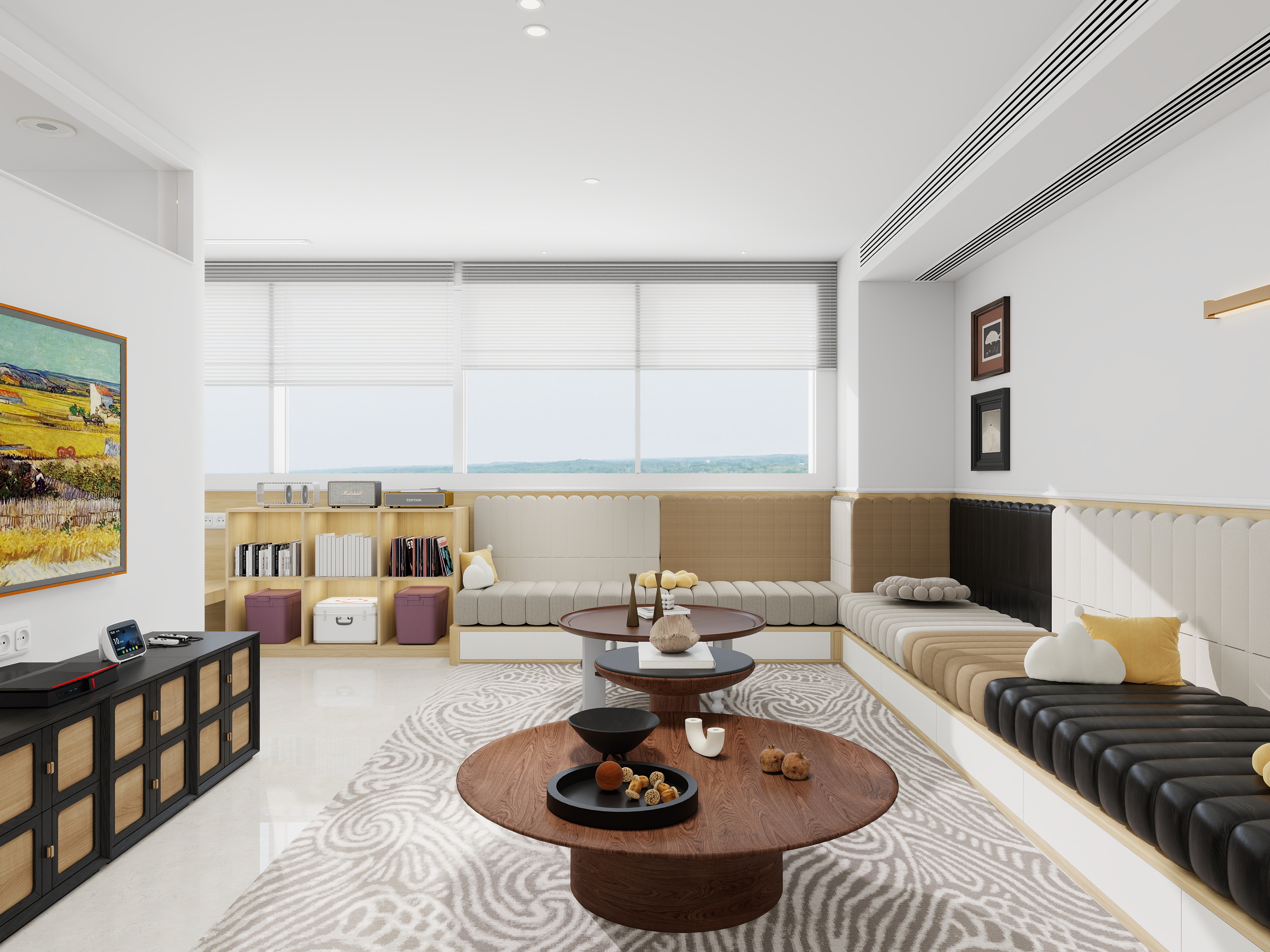 孤独的52赫兹-青云颂现代简约111㎡3室-装修设计方案