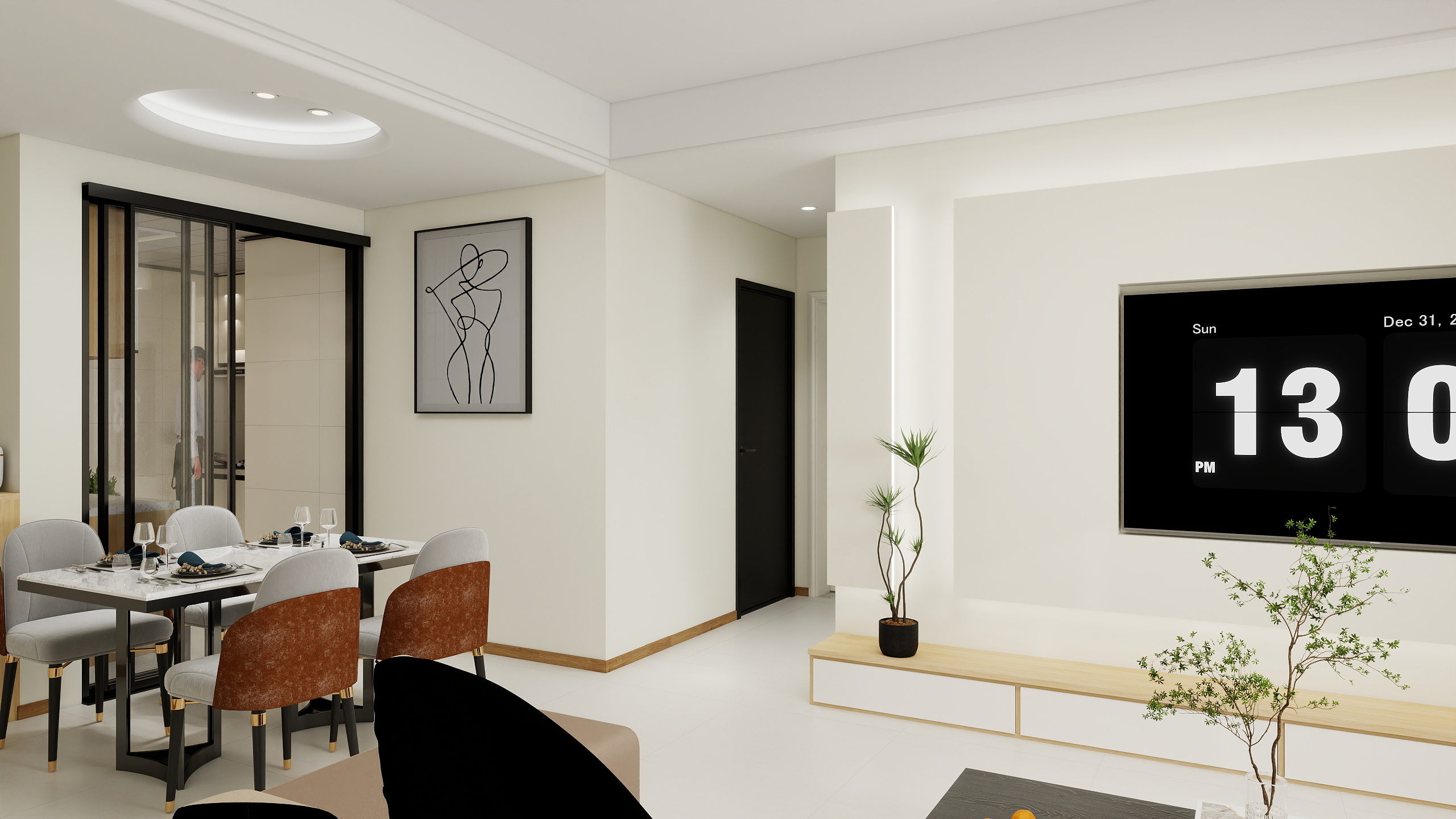 匠程装饰设计-长颂府81平-原木极方案4-装修设计方案