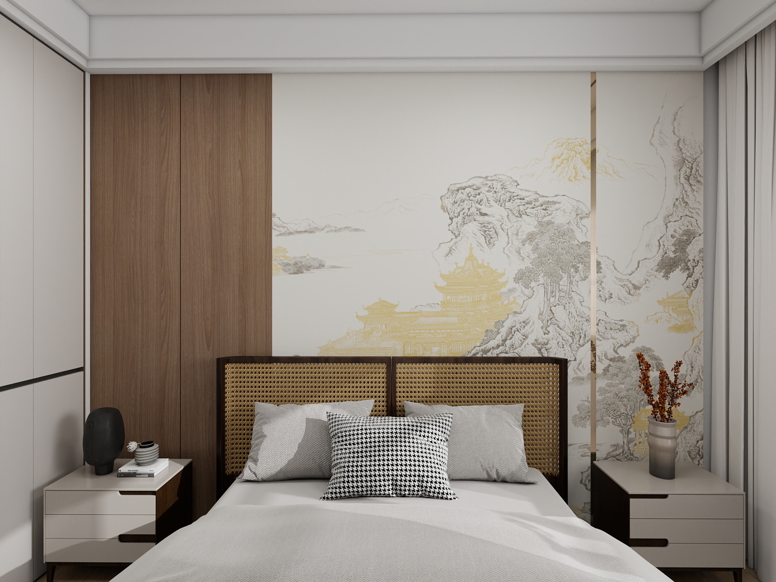 500一套_韩昊霖-新中式装修效果图