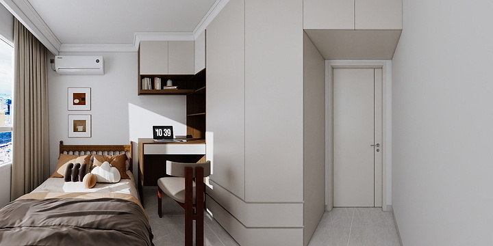 居嘉美装饰工程有限公司-恩阳公馆9-1-801-装修设计方案