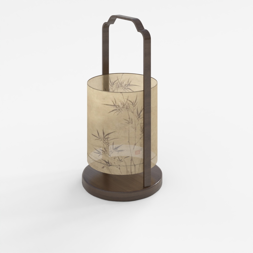 宋氏台灯23D模型