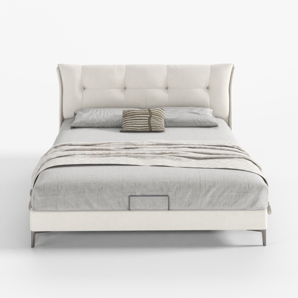 现代风格1.8m床B2逸享套餐BSTJC39213D模型