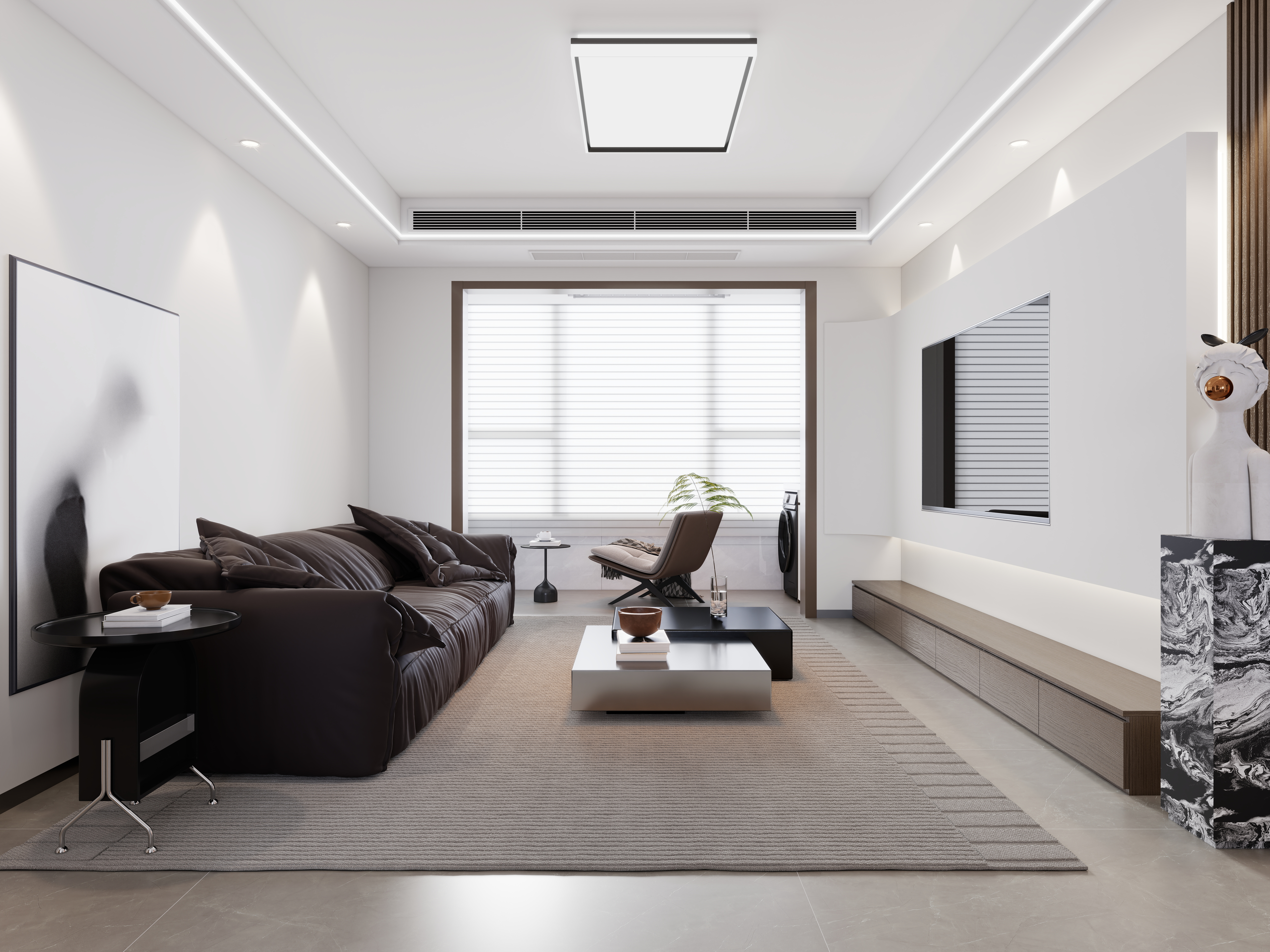 A-昭阳-129m²现代简约-装修设计方案