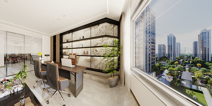 歓嬉-地产效果图-装修设计方案