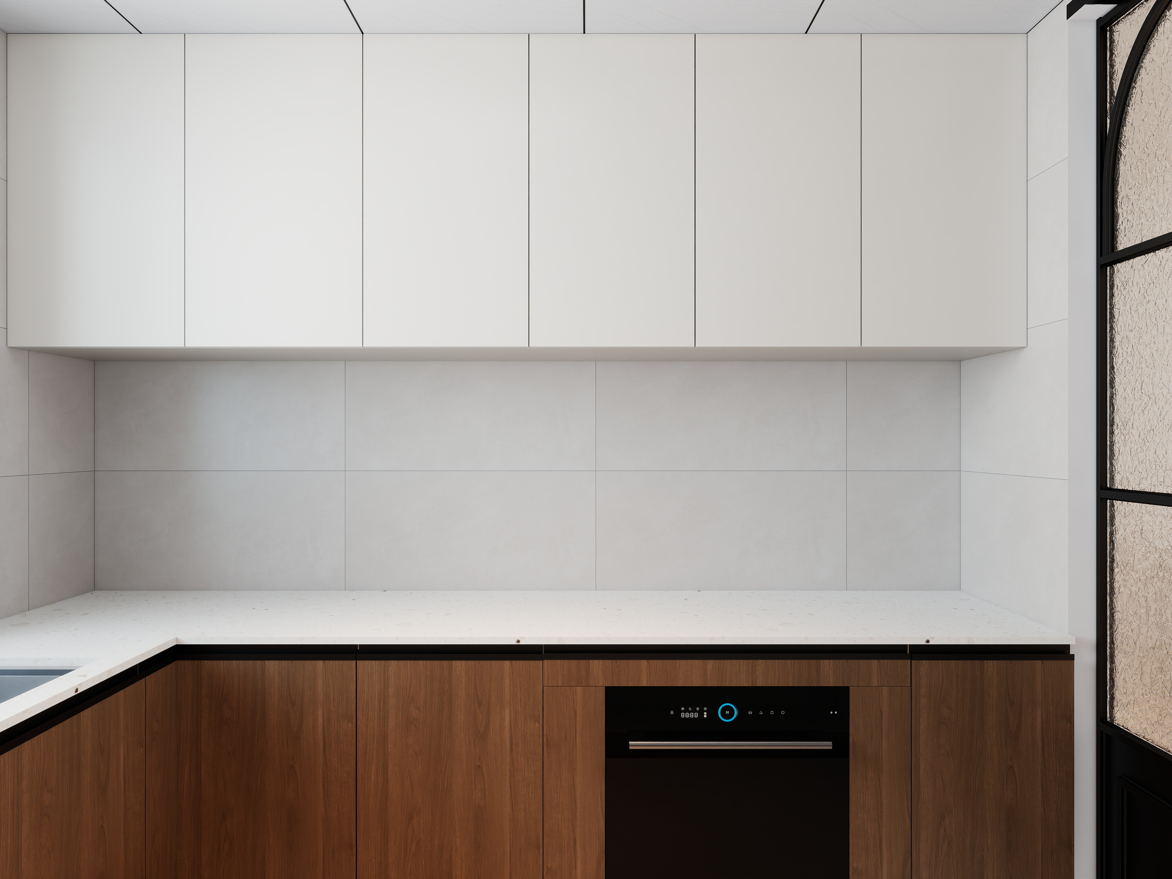 艺雅丽-104平奶油风 装修效果图