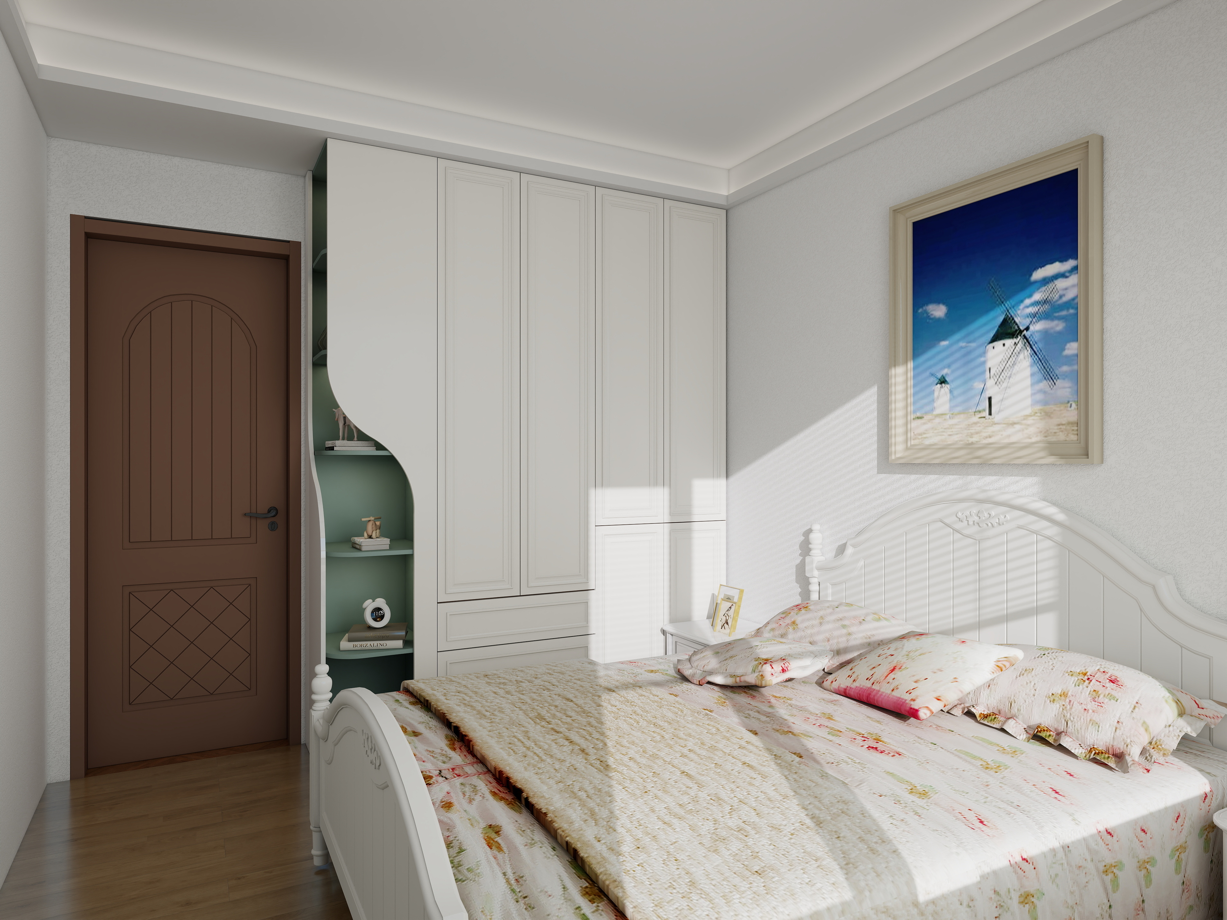 蔡永良-建业.天鹅湖136㎡3室-装修设计方案