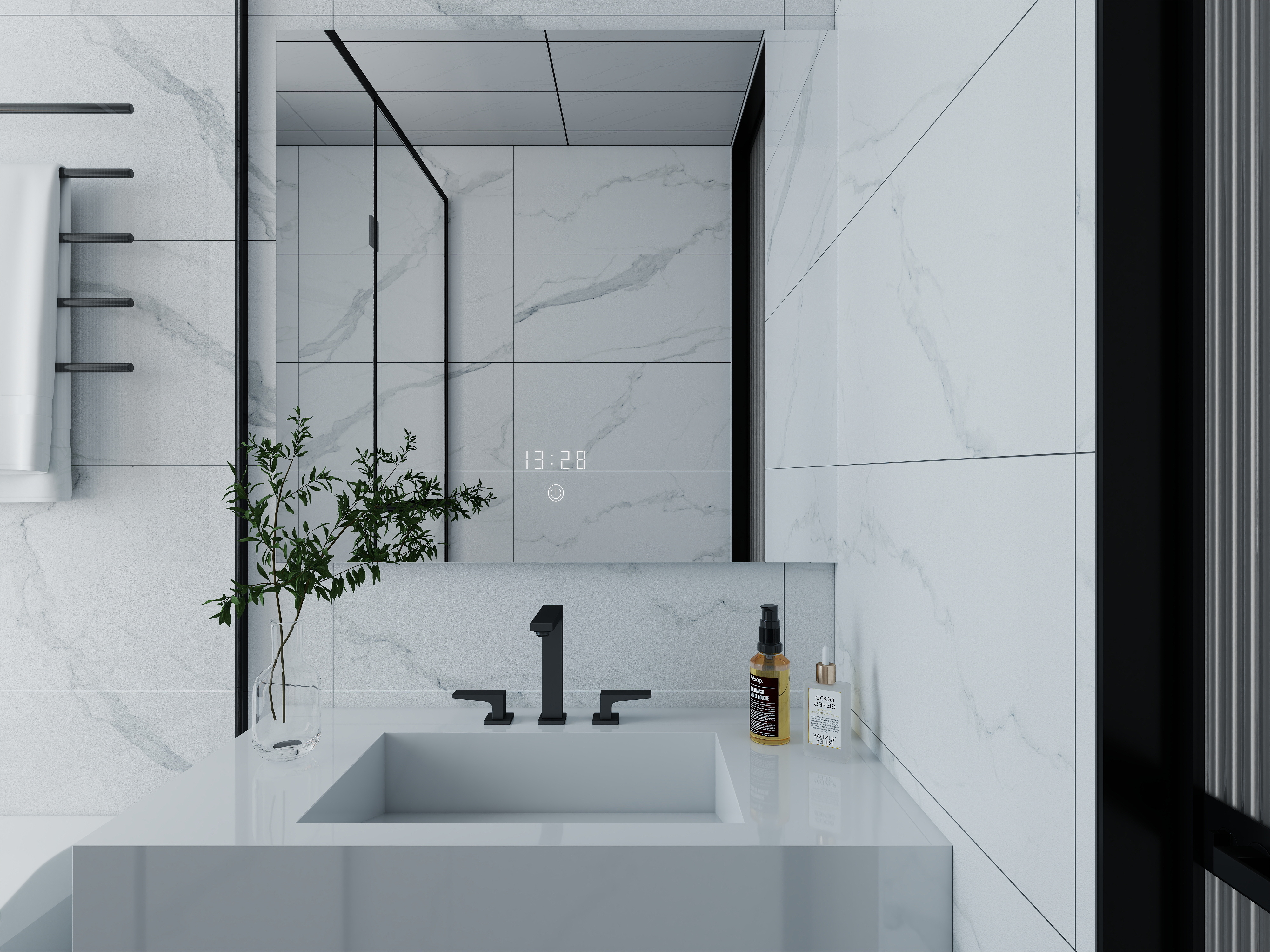 艺雅丽-140平现代简约 装修效果图