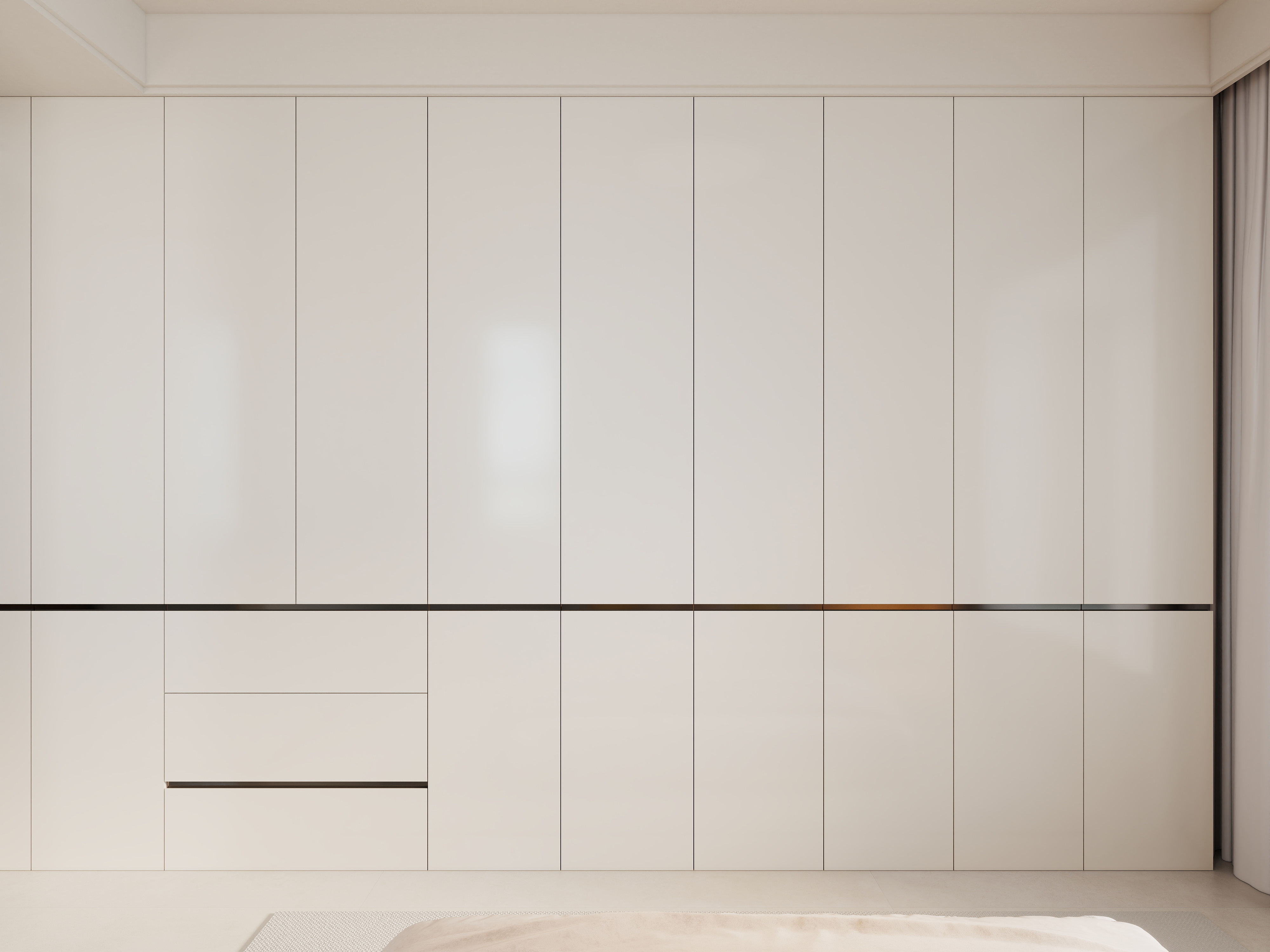 艺雅丽-112平现代简约装修效果图