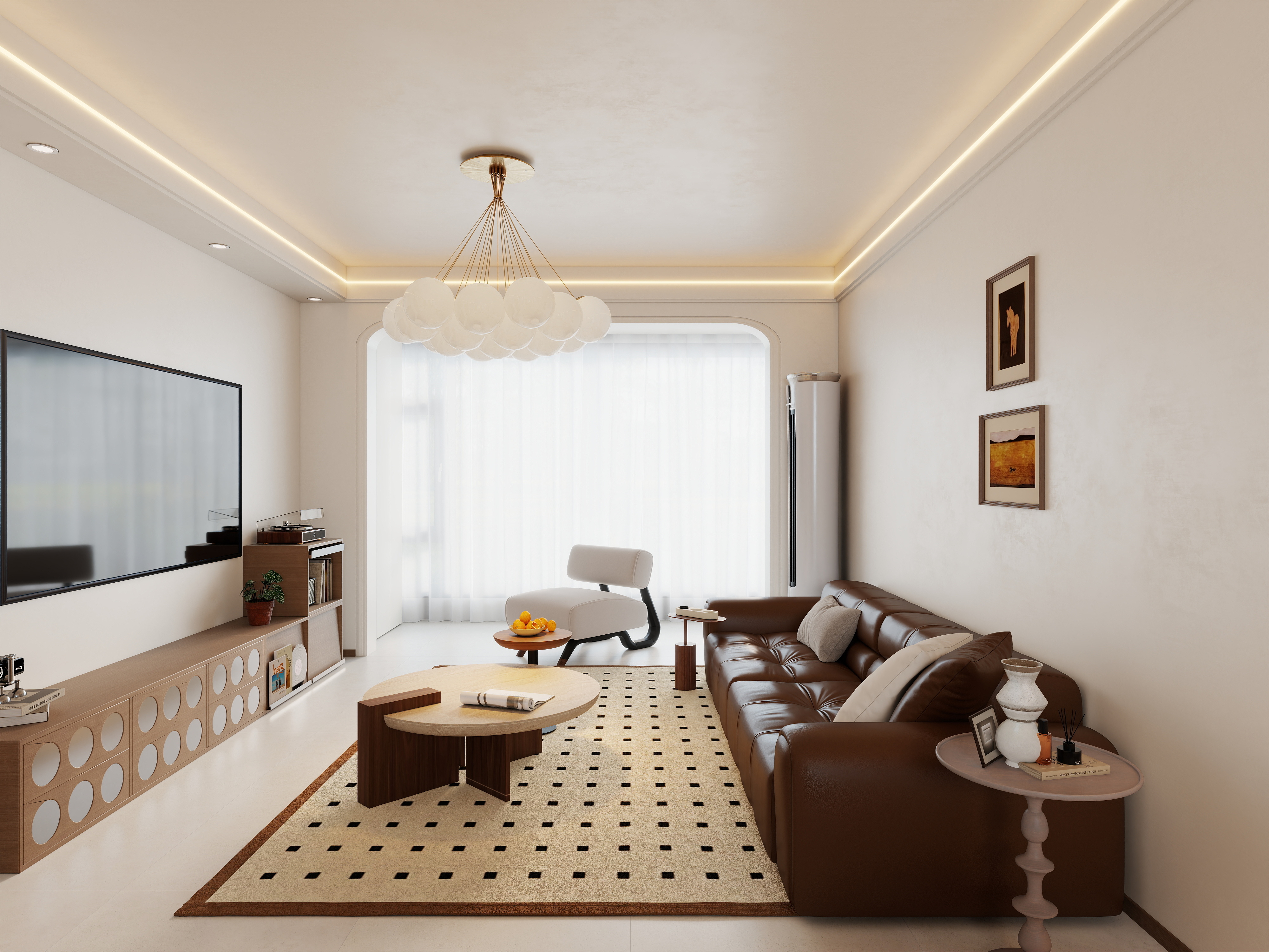 艺雅丽-112平现代简约-装修设计方案