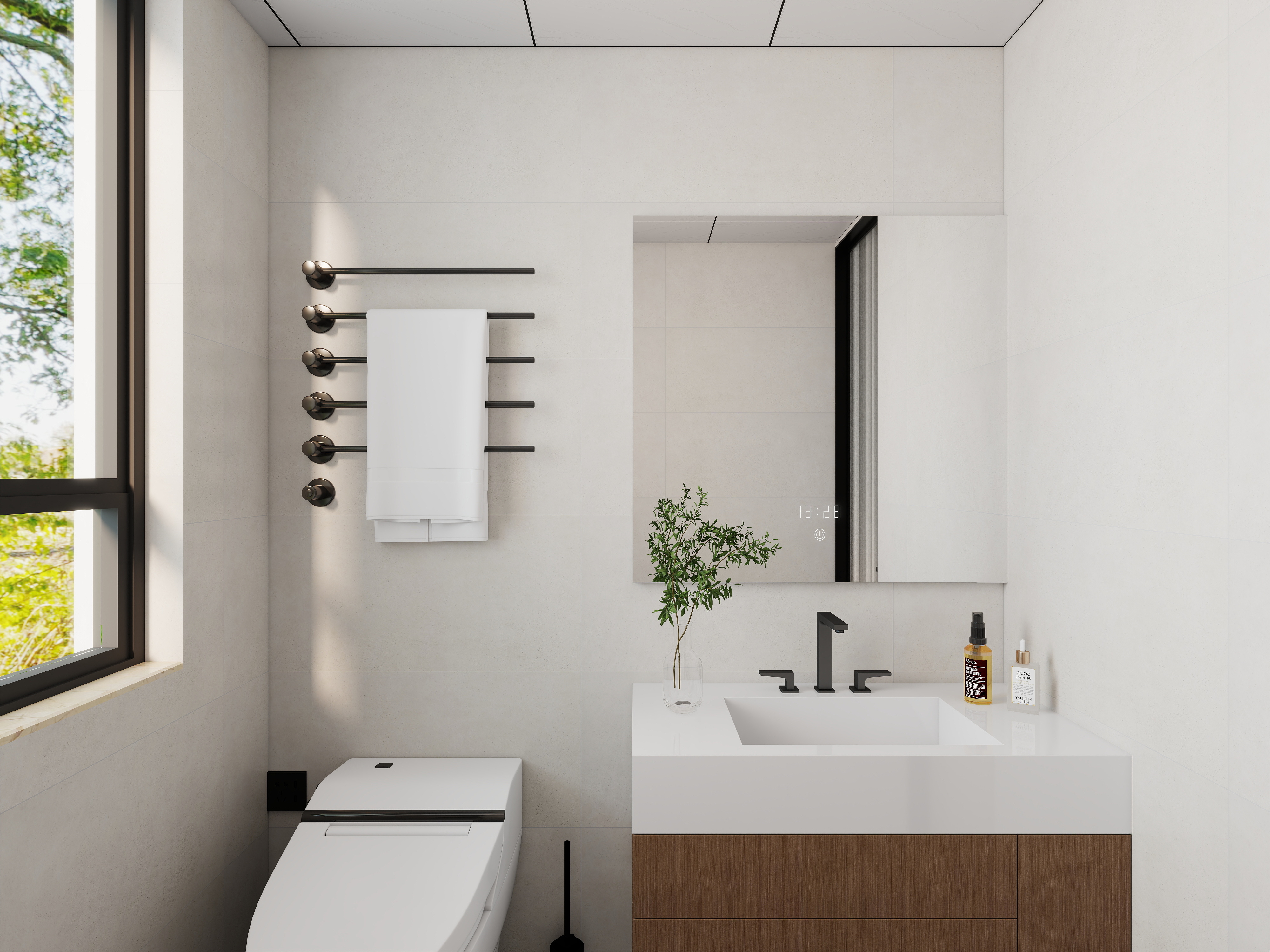 艺雅丽-112平现代简约装修效果图