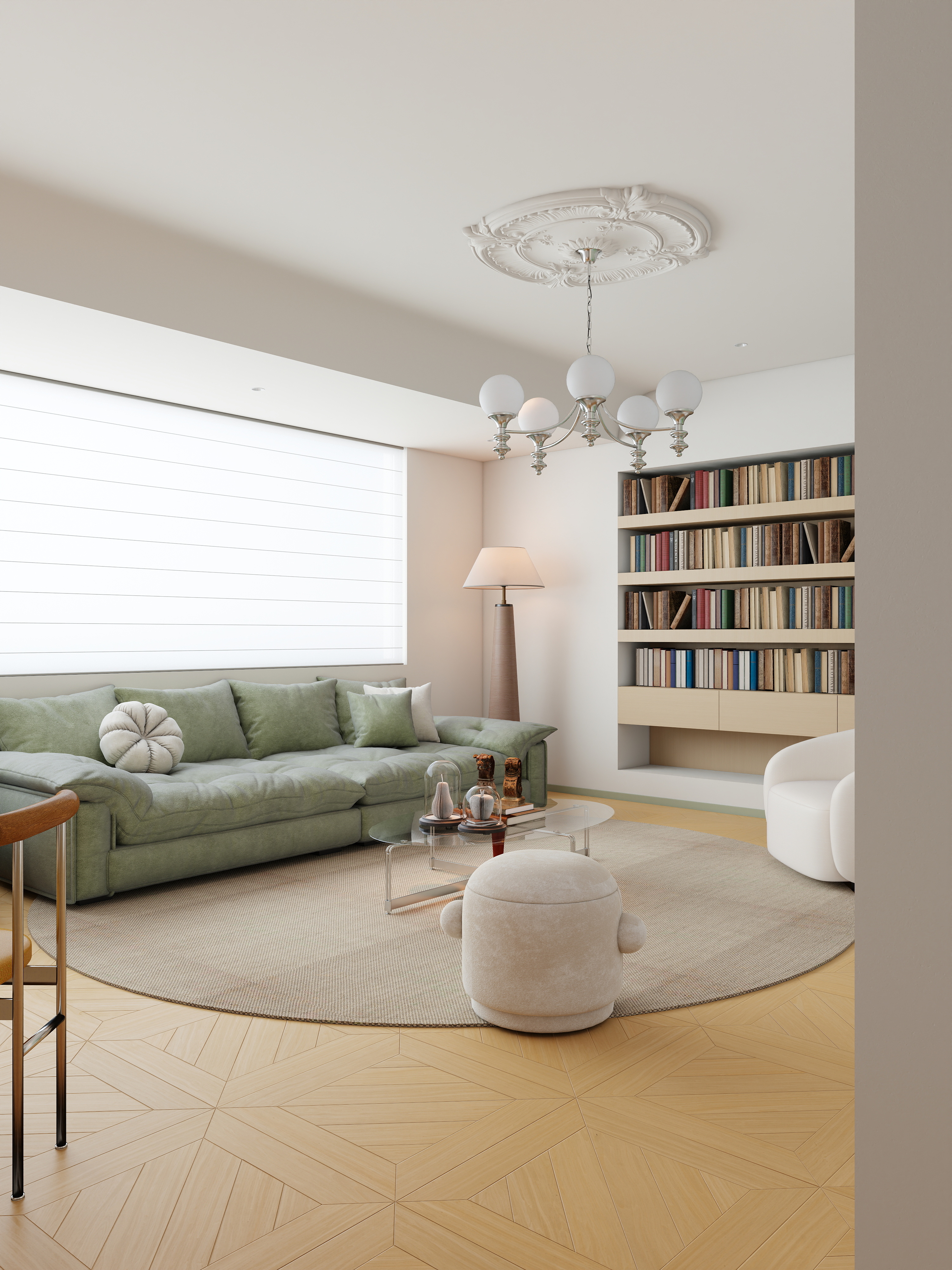 王峰-57 轻法绿奶油-装修设计方案