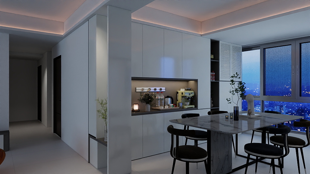 A设计宇泽A-云涧暖-简约装修效果图