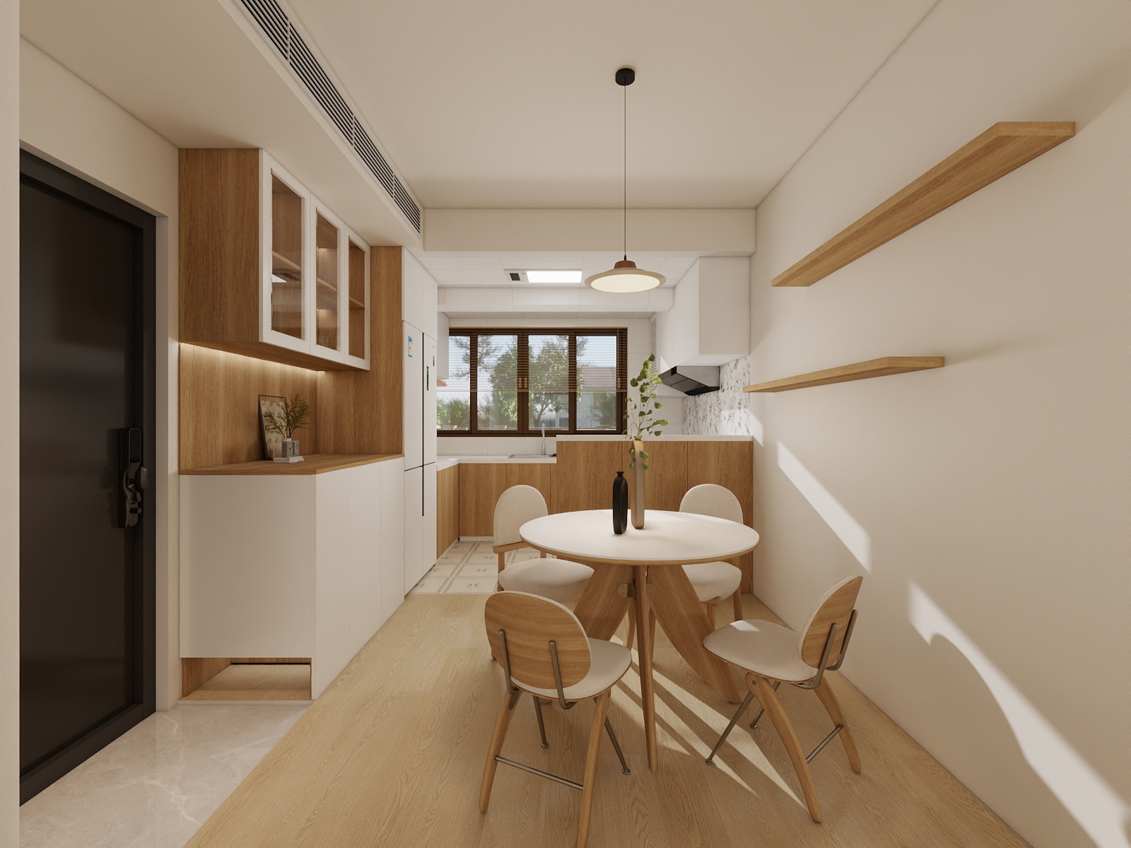 夏梦焱-松弛自然风装修效果图