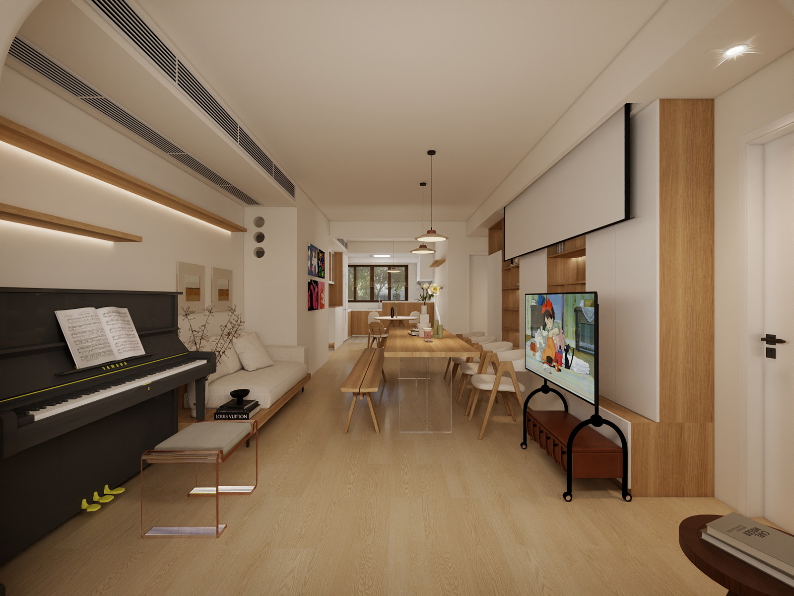 夏梦焱-松弛自然风-装修设计方案