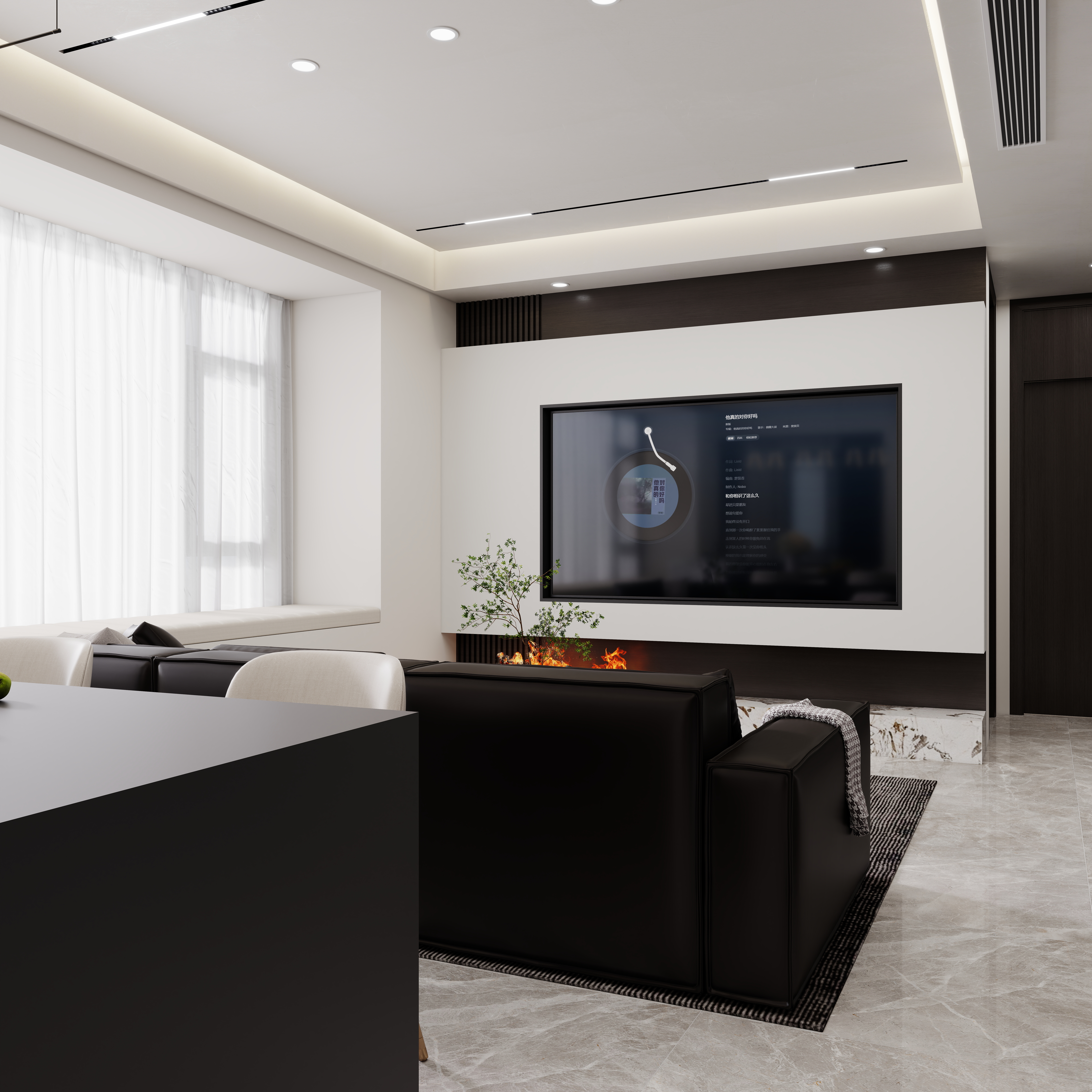 壹诺设计工作室-现代意式装修效果图