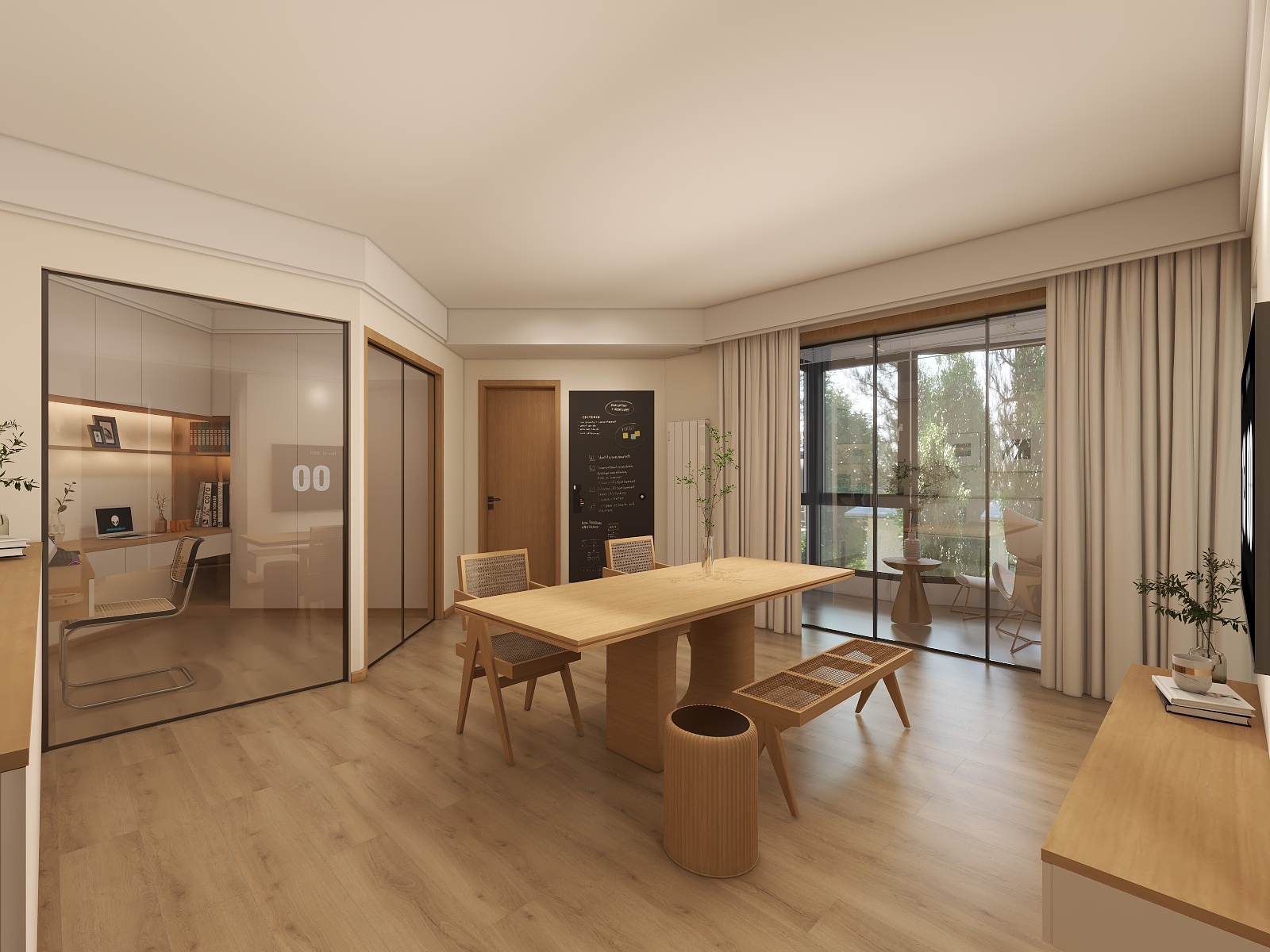 夏梦焱-北欧原木-装修设计方案